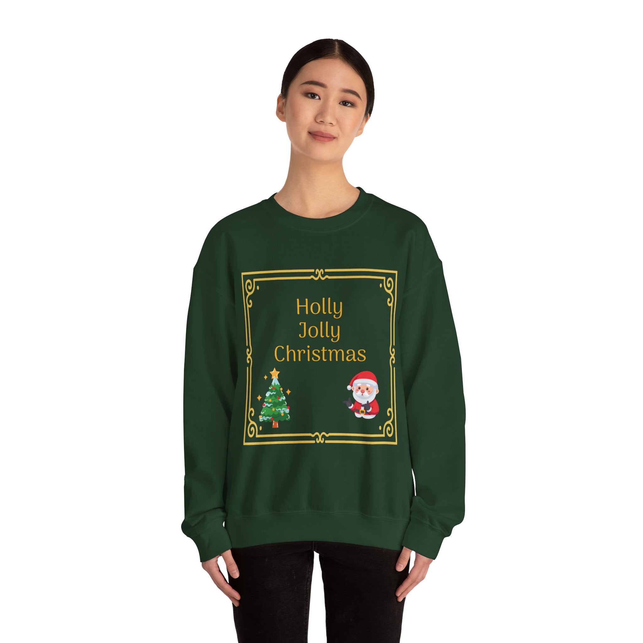 Holly Jolly Christmas Crewneck Sweatshirt