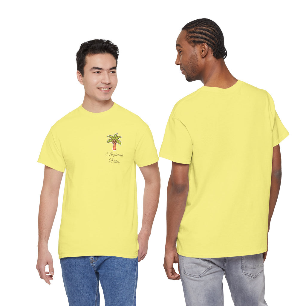 Tropicana Vibes T-Shirt — Tropical Palm Beach Graphic Tee