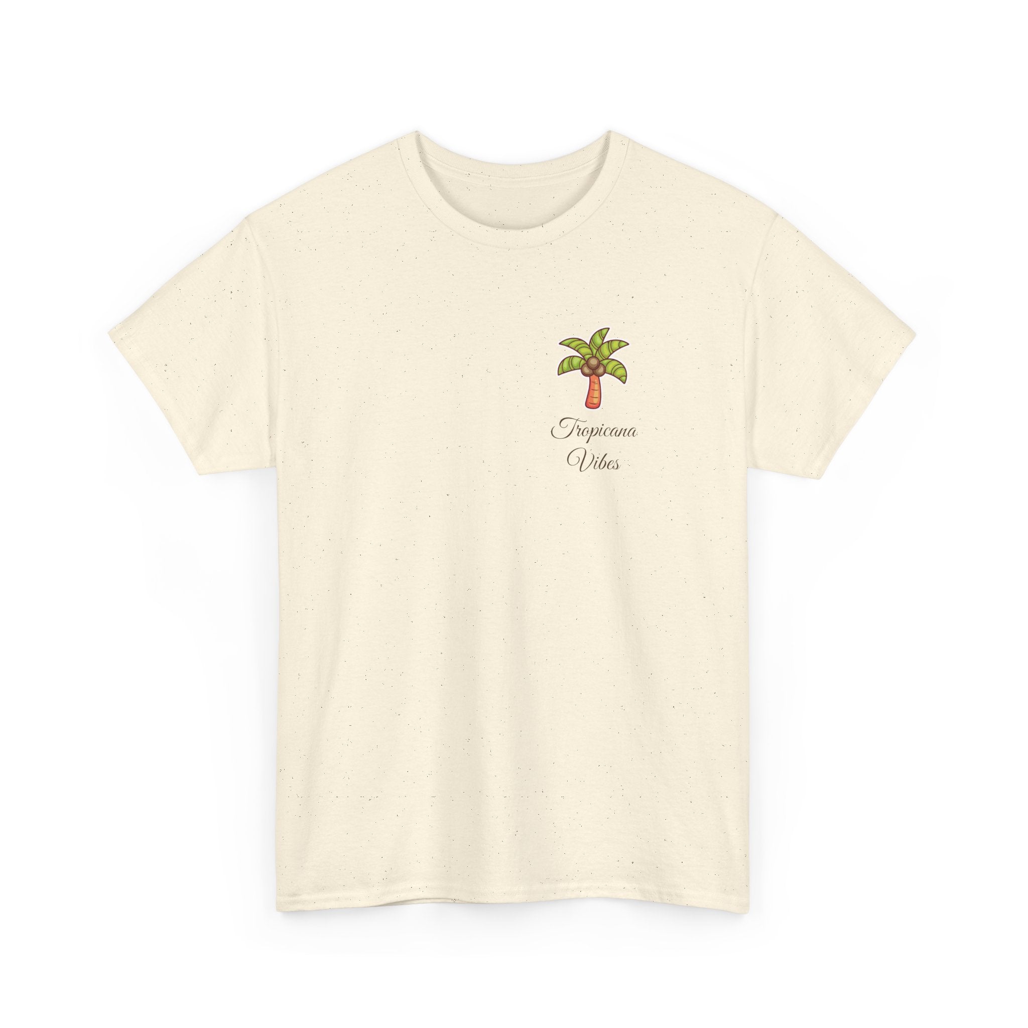 Tropicana Vibes T-Shirt — Tropical Palm Beach Graphic Tee