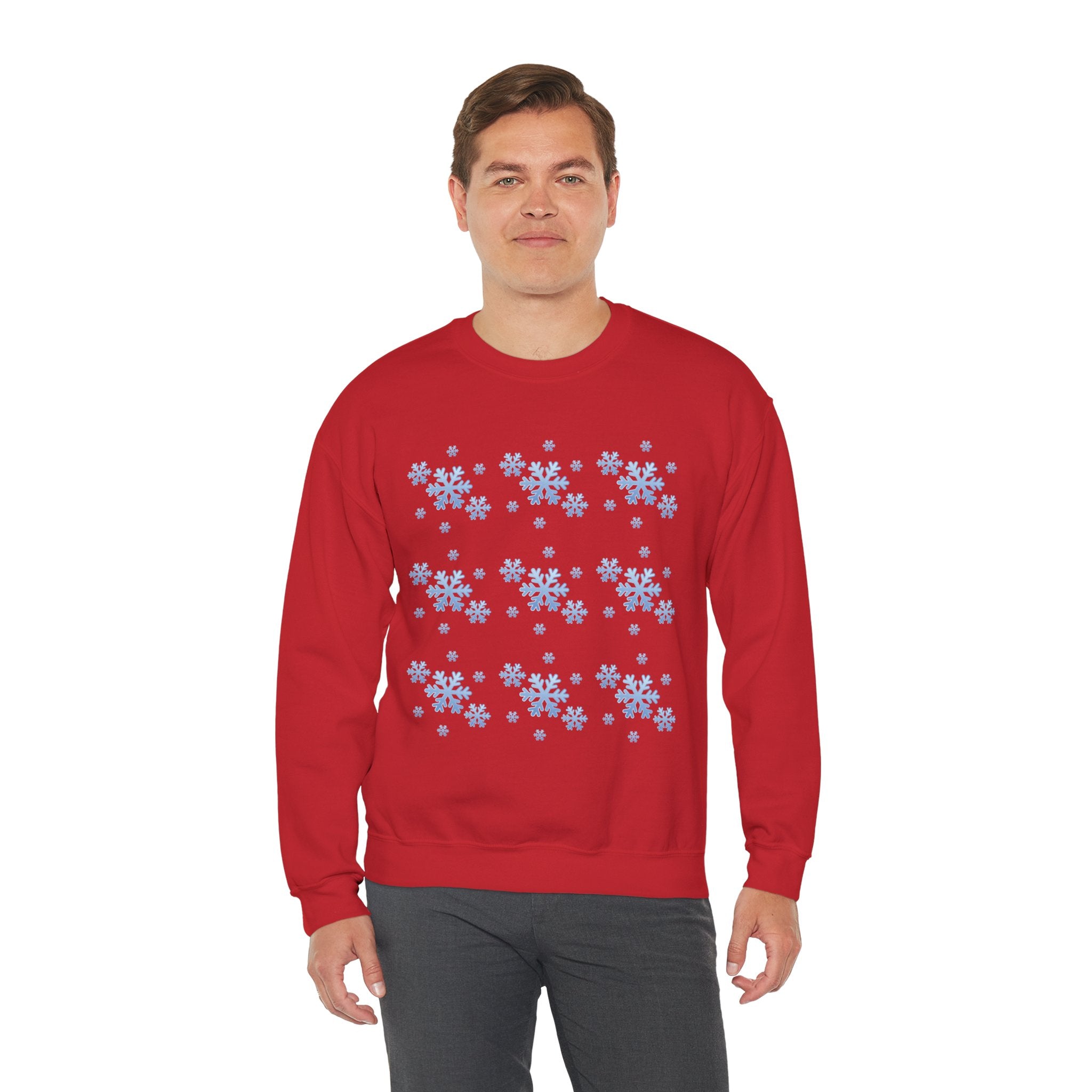 Snowflake Crewneck Sweatshirt
