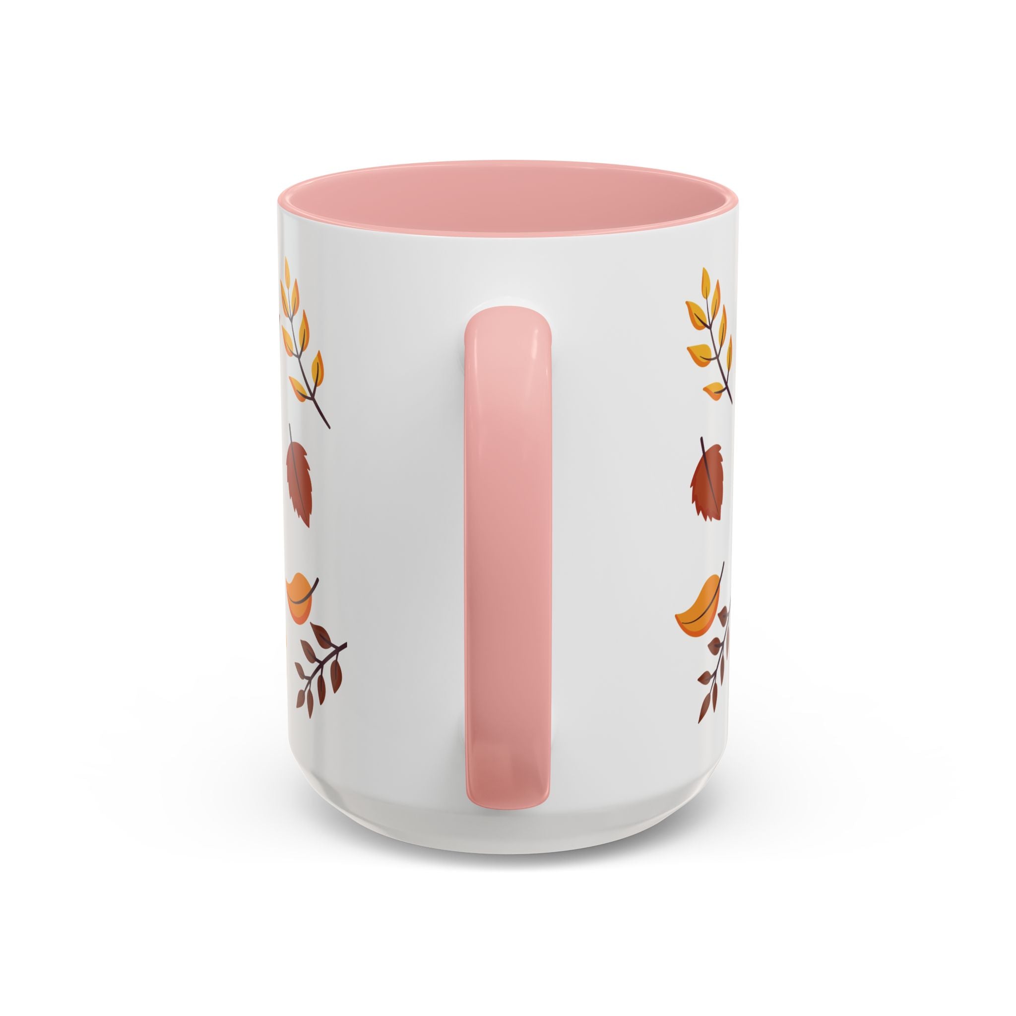 Autumn Leaves Accent Coffee Mug (11, 15oz)