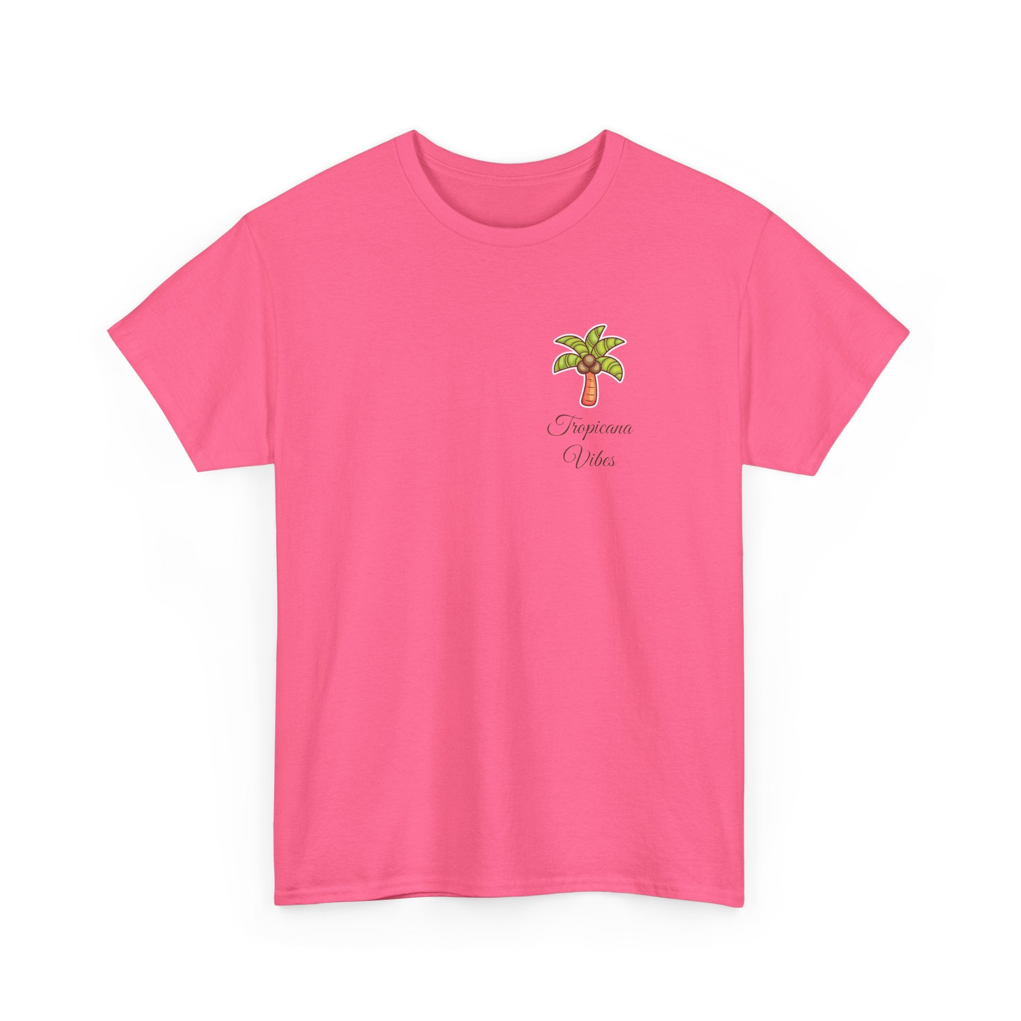 Tropicana Vibes T-Shirt — Tropical Palm Beach Graphic Tee