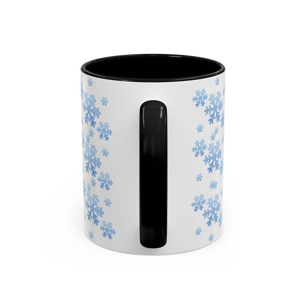 Snowflake Accent Coffee Mug , 11/15oz