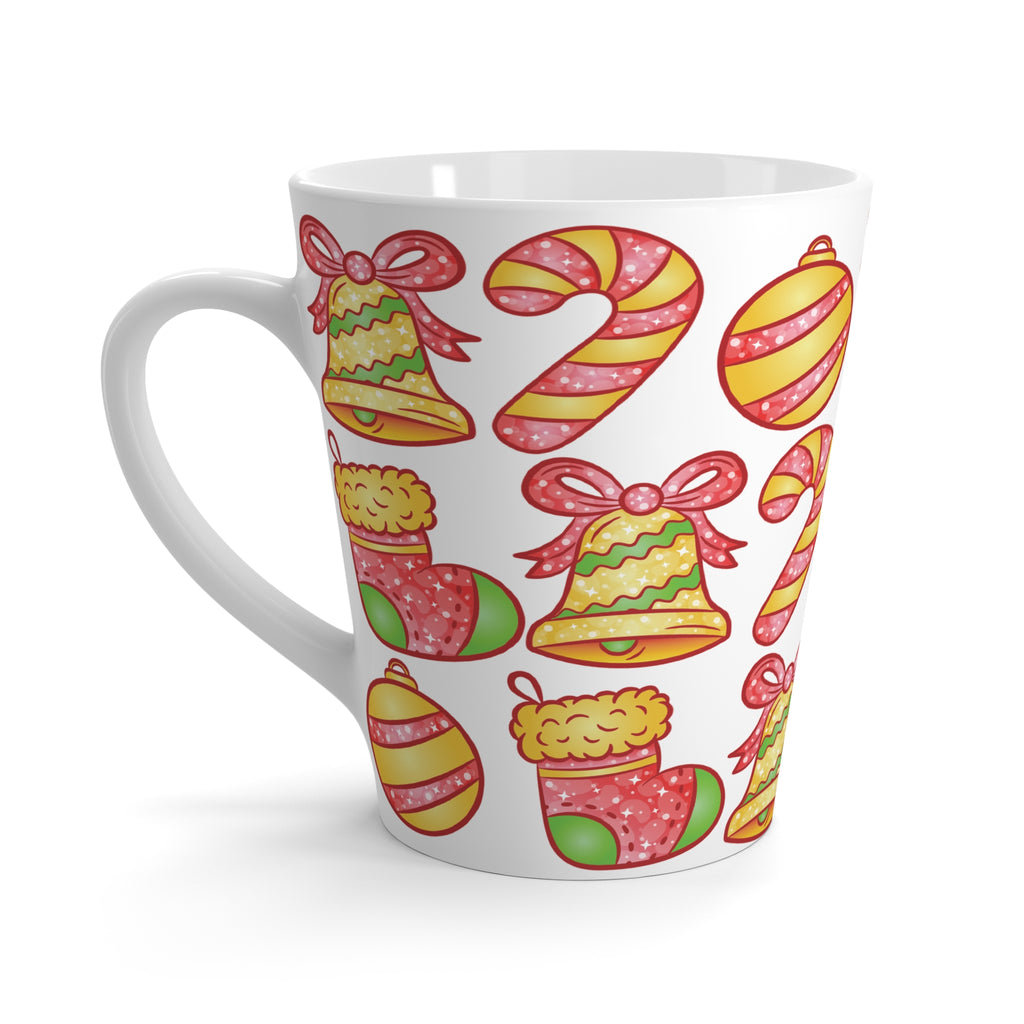 Christmas Pattern Latte Mug