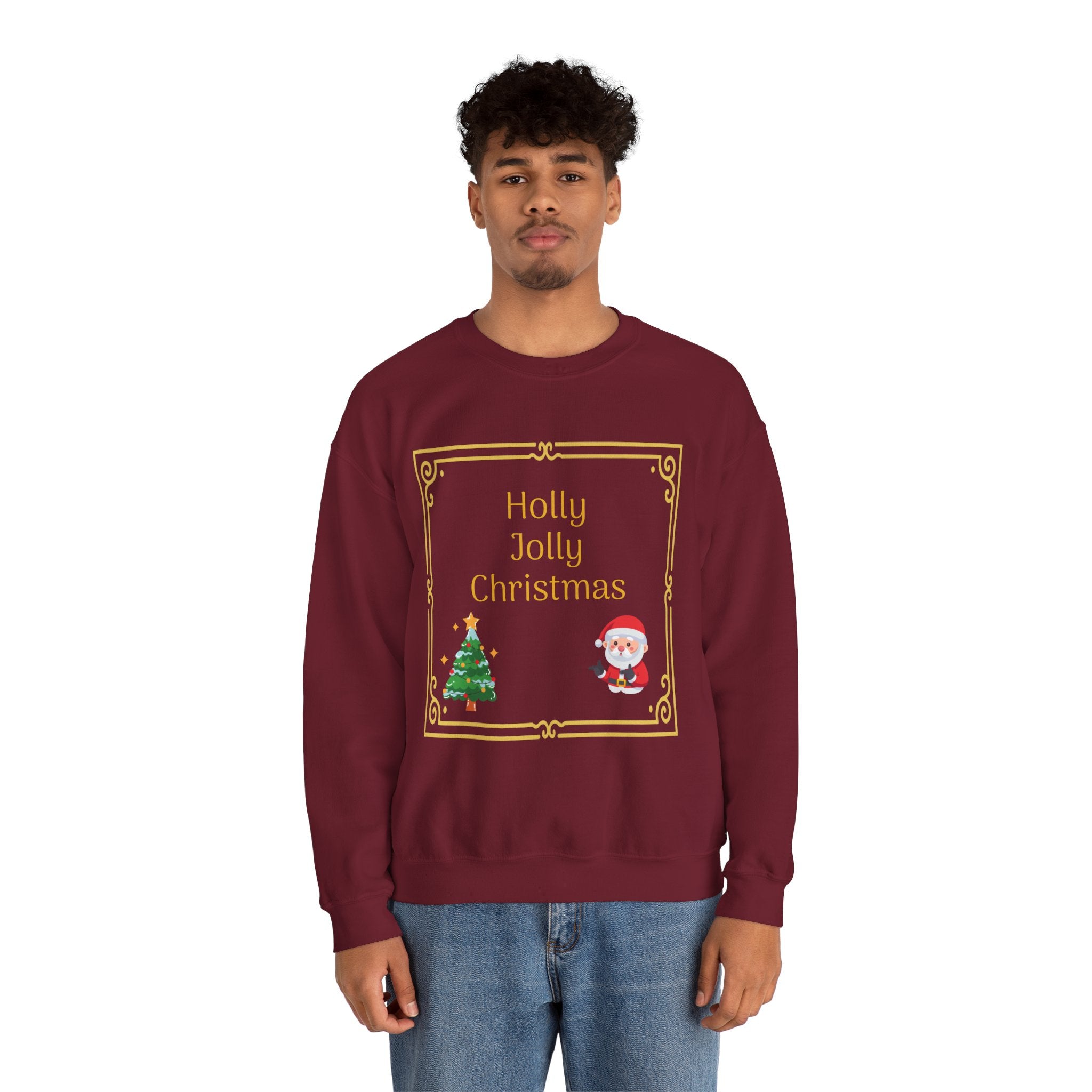 Holly Jolly Christmas Crewneck Sweatshirt