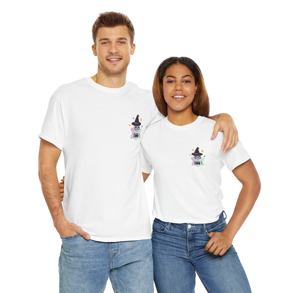 Little Ghost-Witch Unisex Heavy Cotton Tee