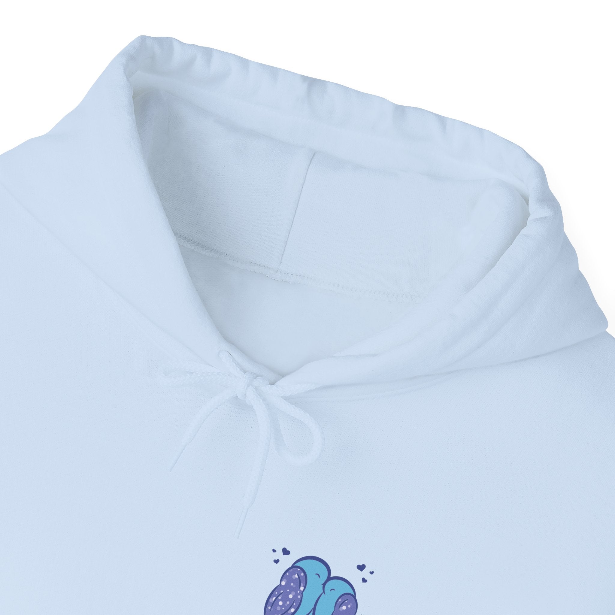 ''Lovebirds'' Hoodie — Cute Blue Lovebirds Hooded Sweatshirt