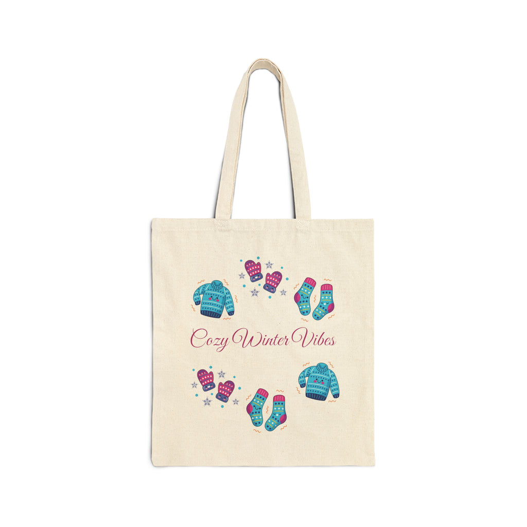 Cozy Winter Vibes Tote Bag
