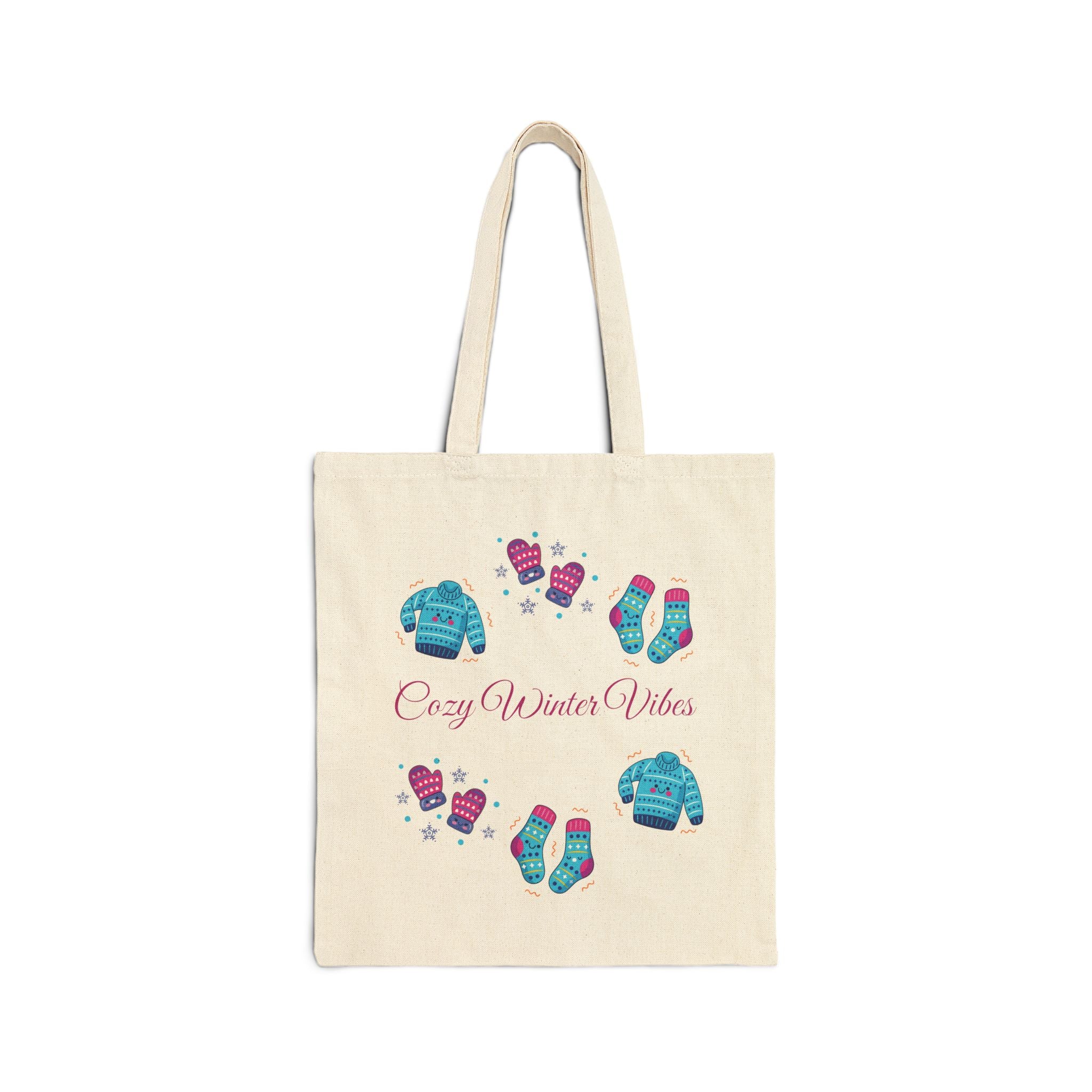 Cozy Winter Vibes Tote Bag
