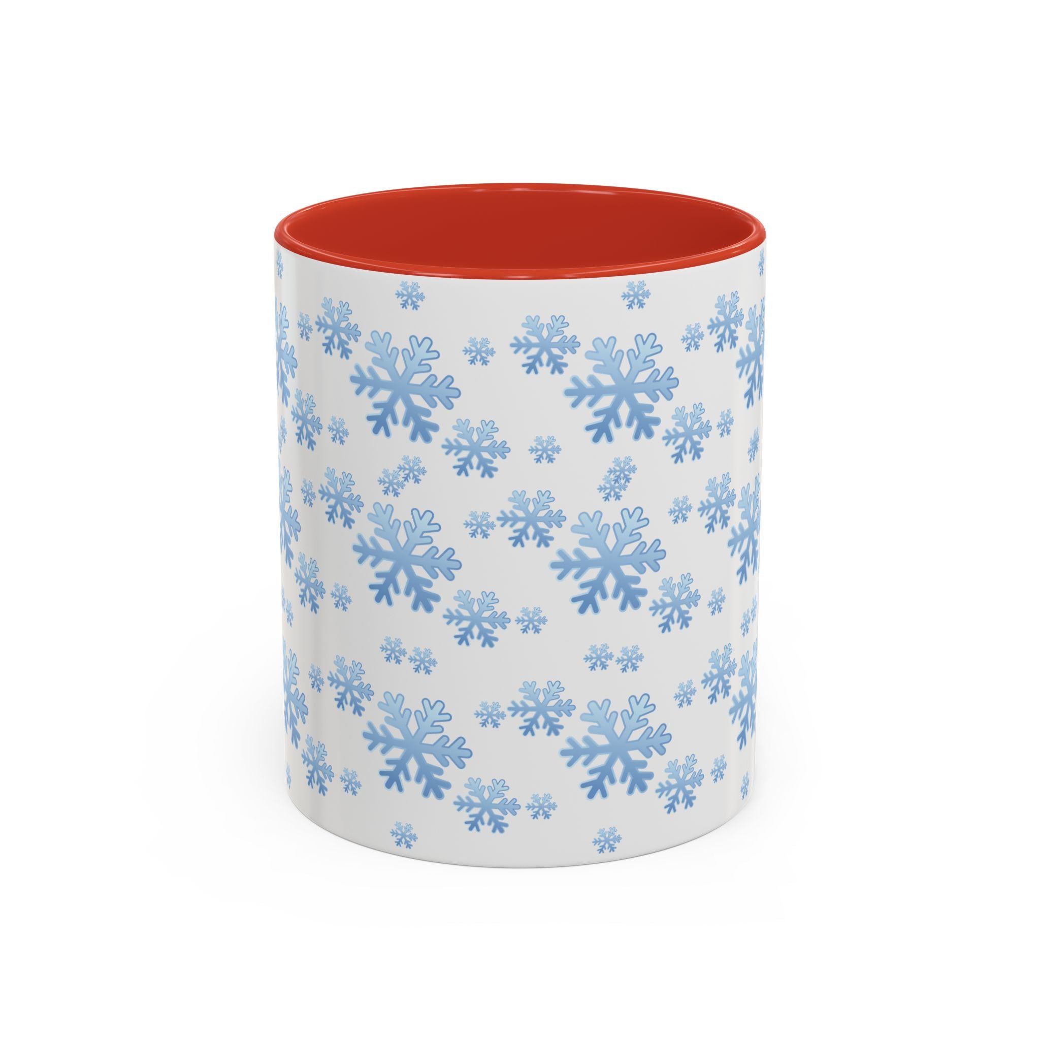 Snowflake Accent Coffee Mug , 11/15oz