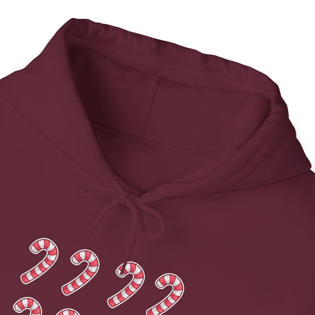 Candy Cane Pattern Hoodie