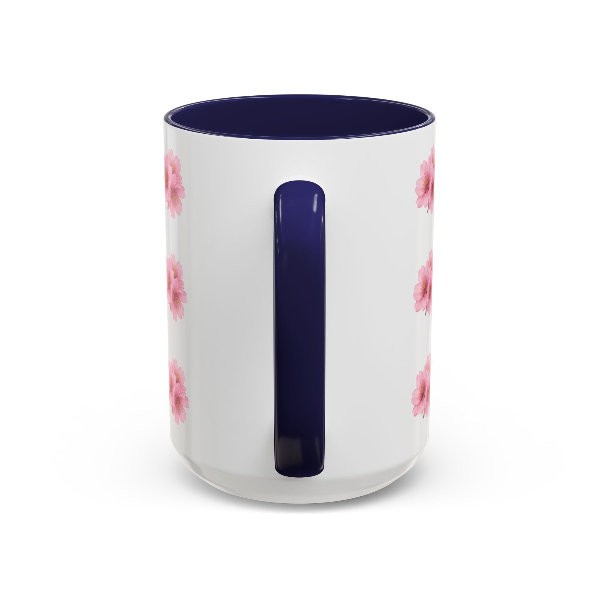''Always Blooming'' Pink Floral Coffee Mug — Pink Flower Spring Mug (11/15oz)