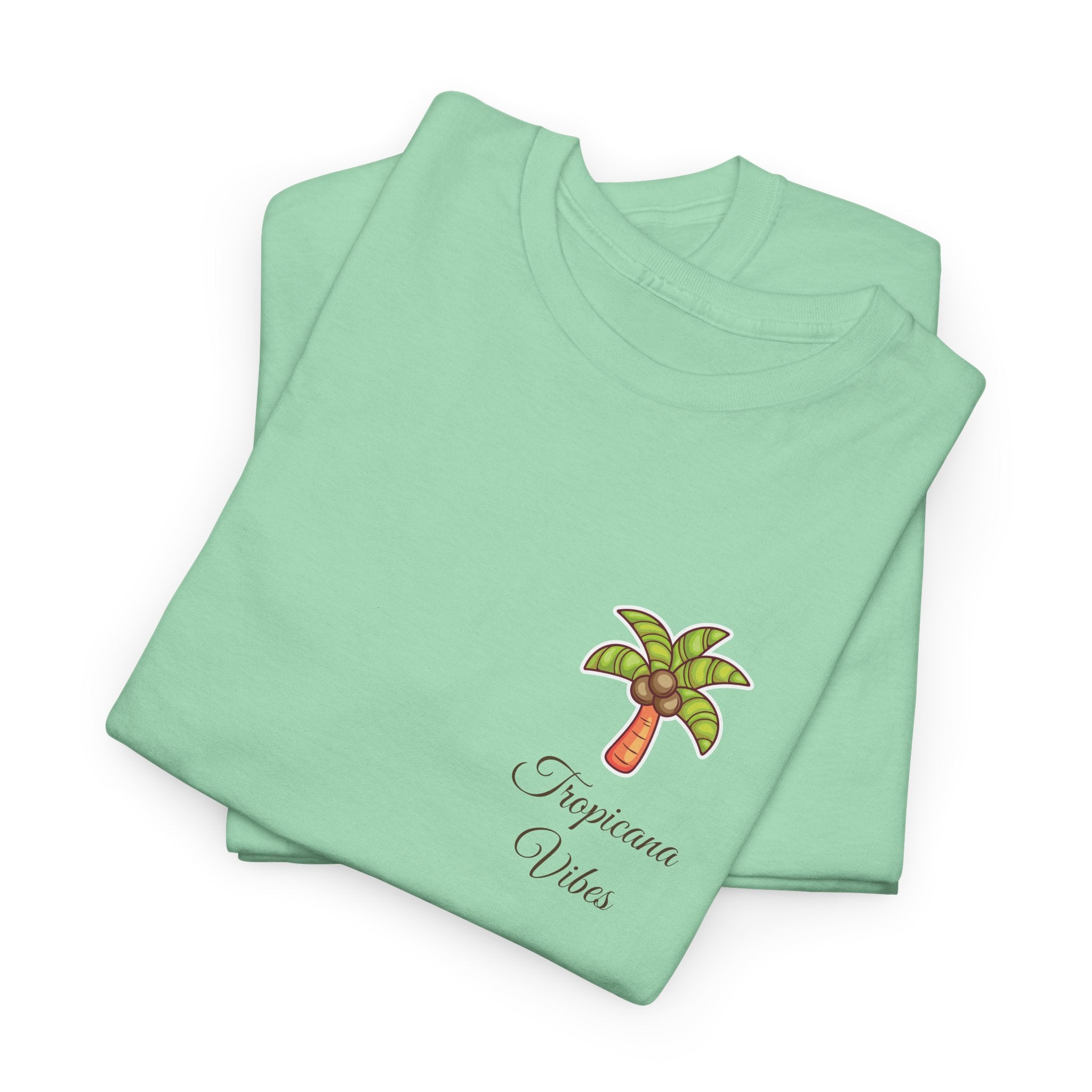 Tropicana Vibes T-Shirt — Tropical Palm Beach Graphic Tee