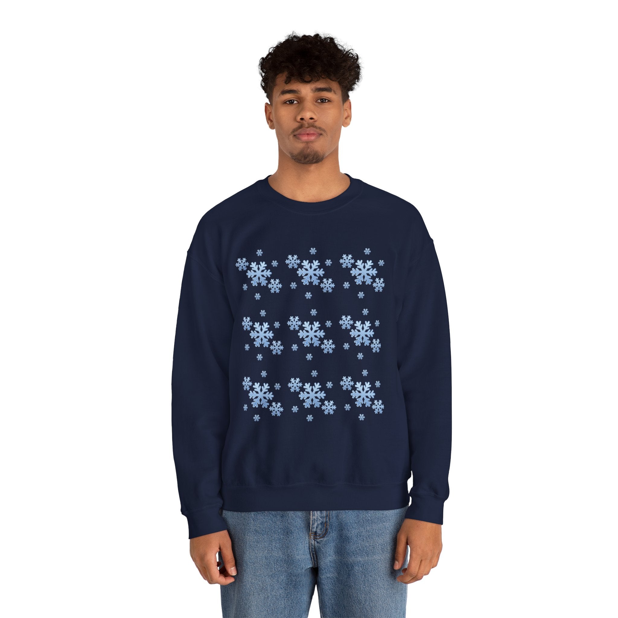 Snowflake Crewneck Sweatshirt