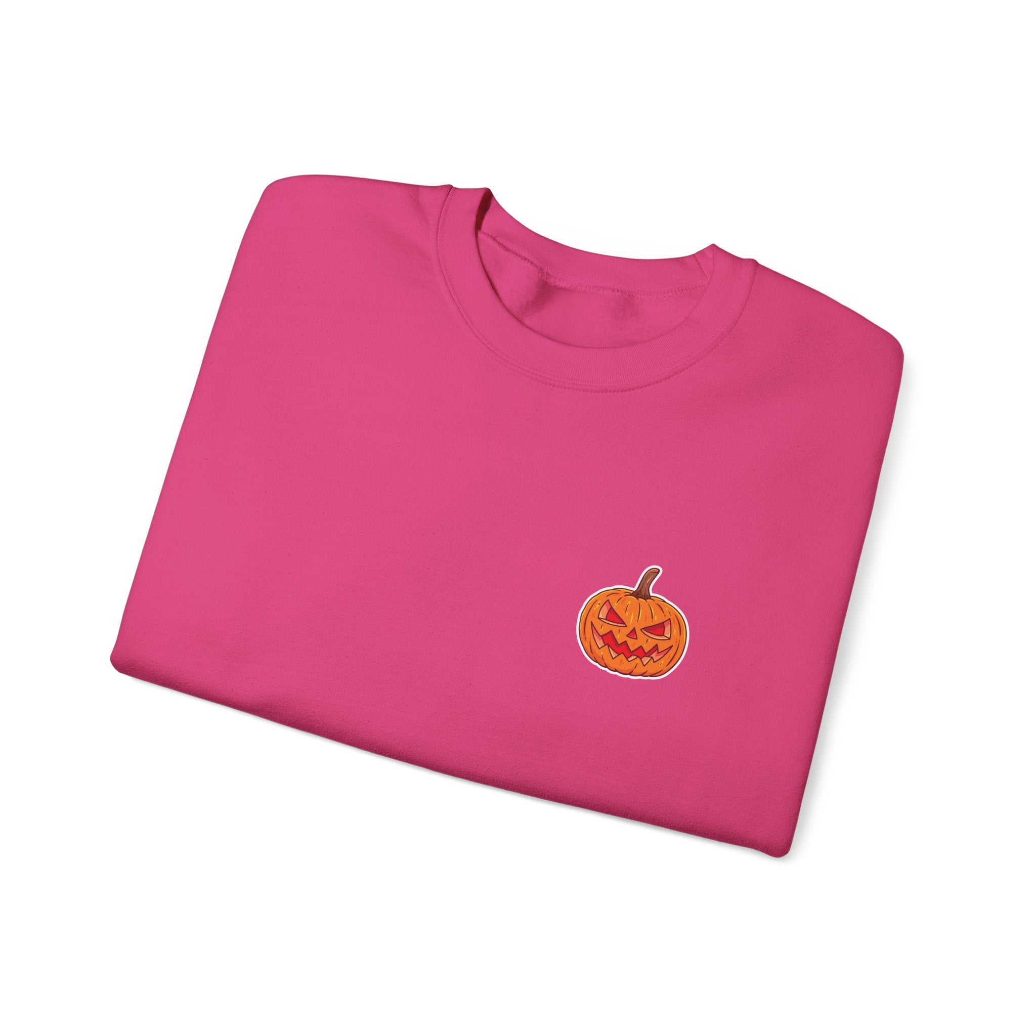 Spooky Pumpkin Unisex Heavy Blend™ Crewneck Sweatshirt