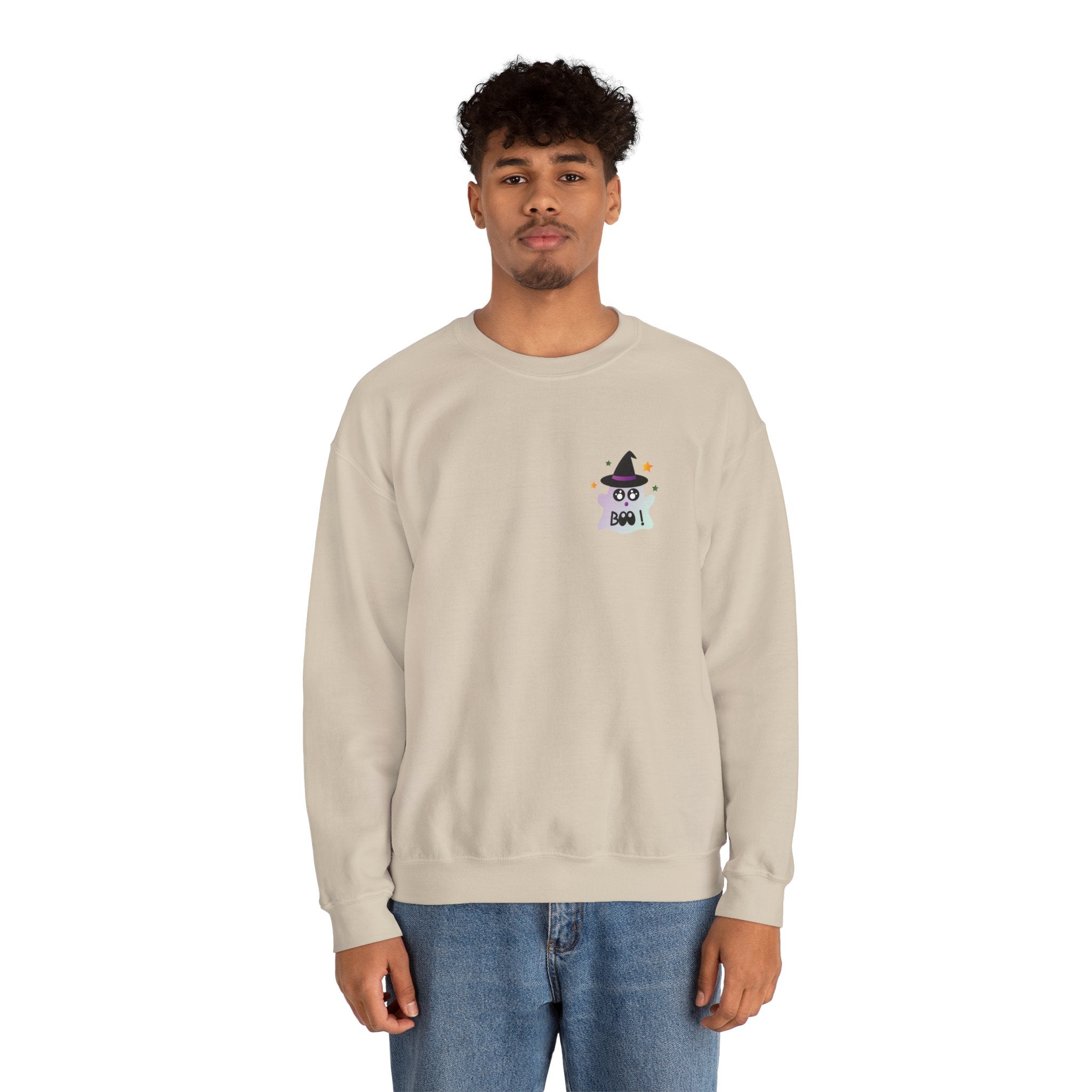 Little Ghost-Witch Unisex Heavy Blend™ Crewneck Sweatshirt