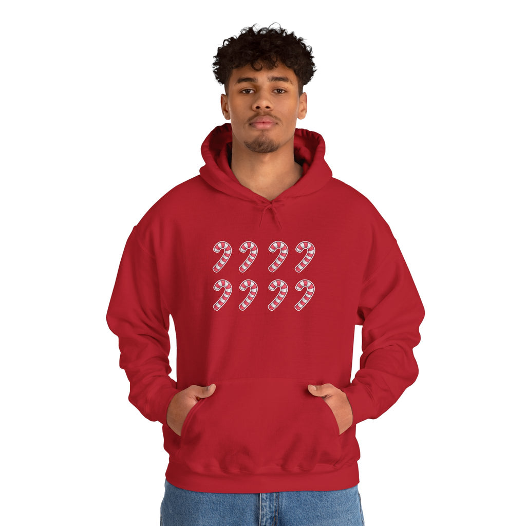 Candy Cane Pattern Hoodie