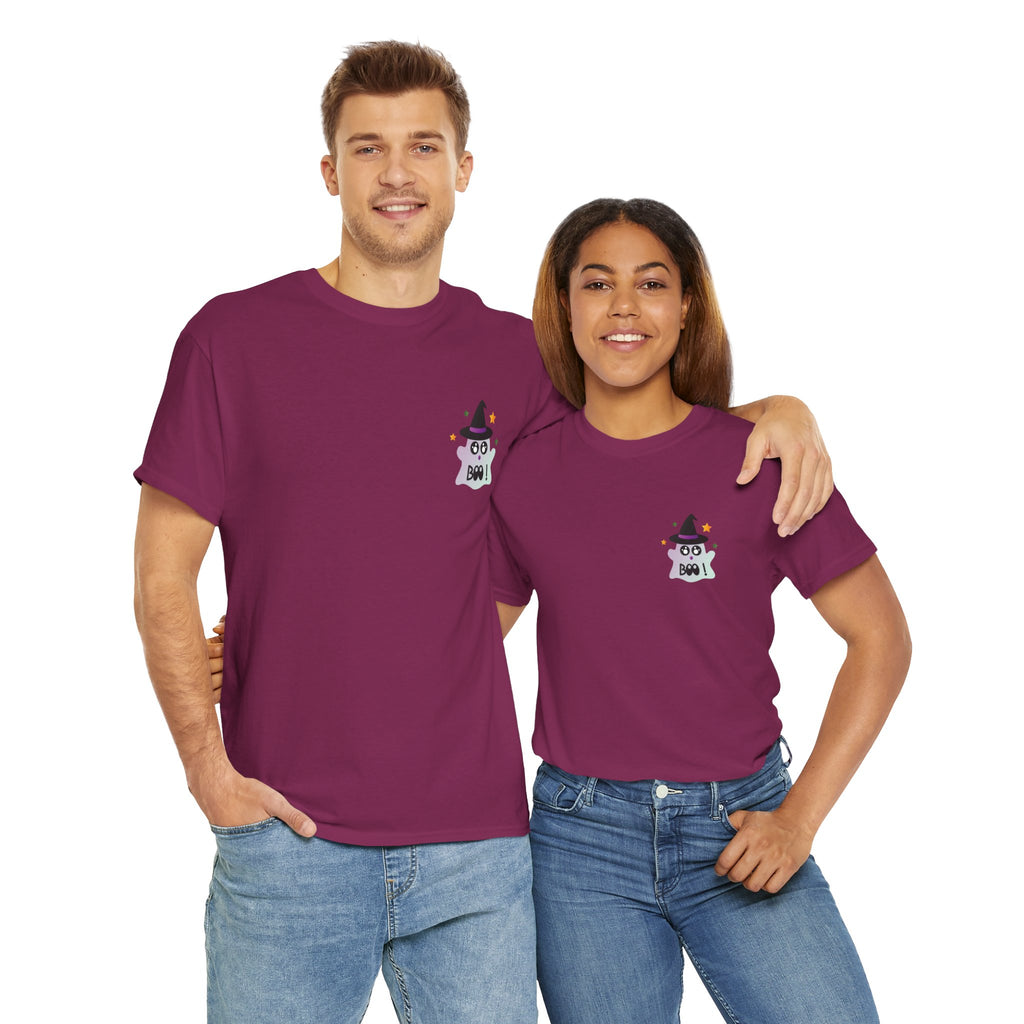 Little Ghost-Witch Unisex Heavy Cotton Tee