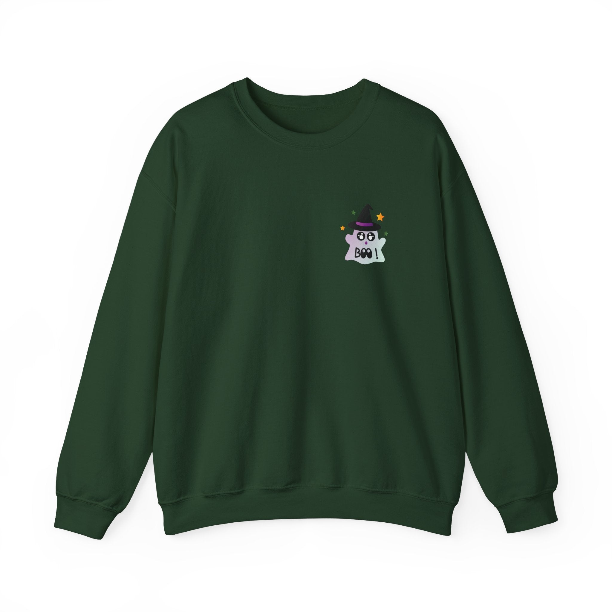 Little Ghost-Witch Unisex Heavy Blend™ Crewneck Sweatshirt