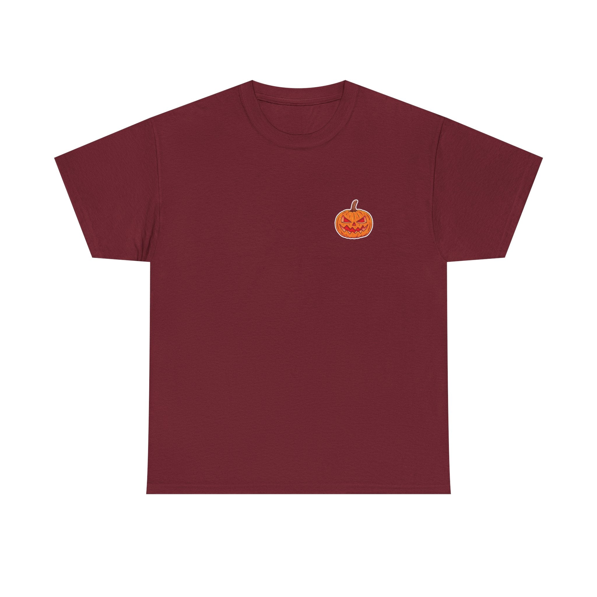 Spooky Pumpkin Unisex Heavy Cotton Tee