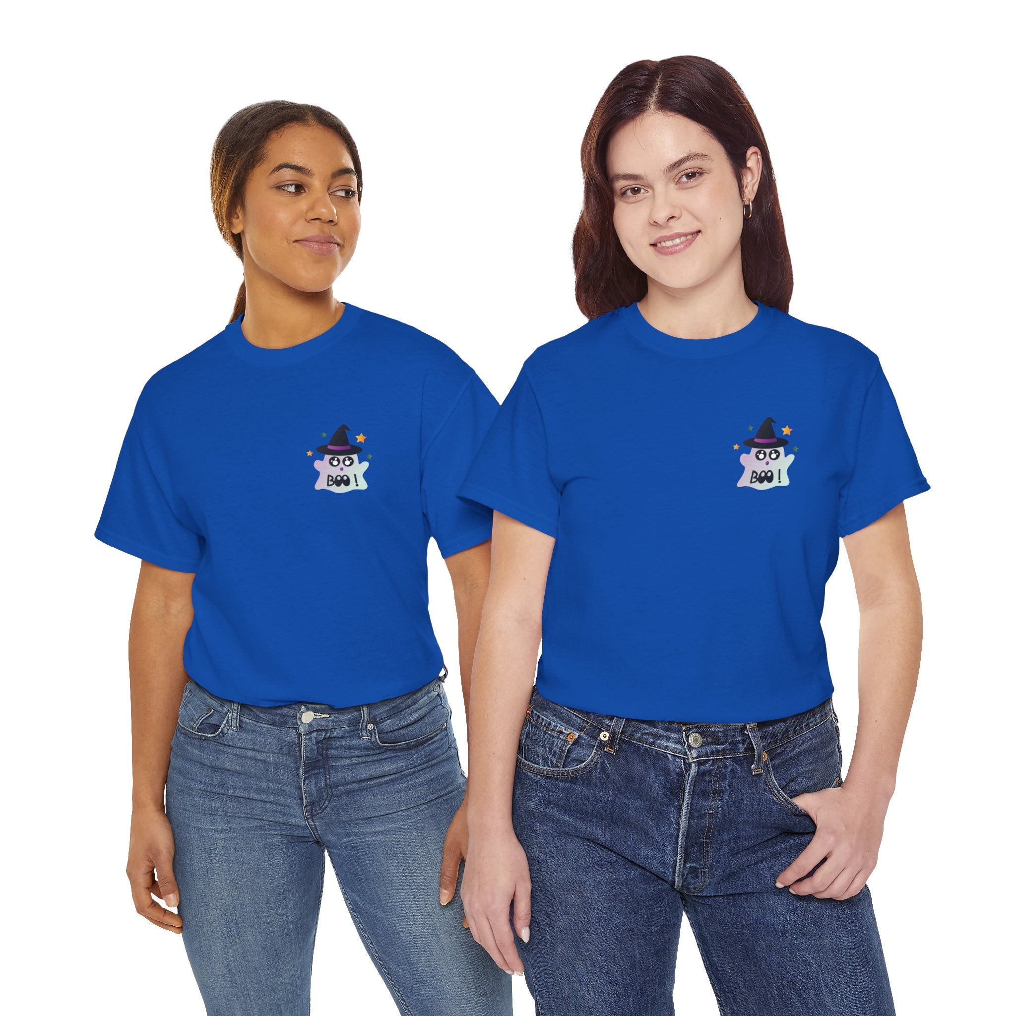 Little Ghost-Witch Unisex Heavy Cotton Tee