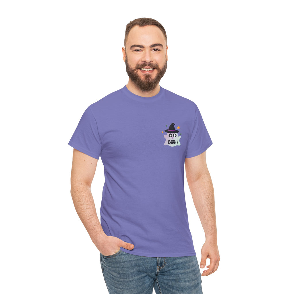 Little Ghost-Witch Unisex Heavy Cotton Tee