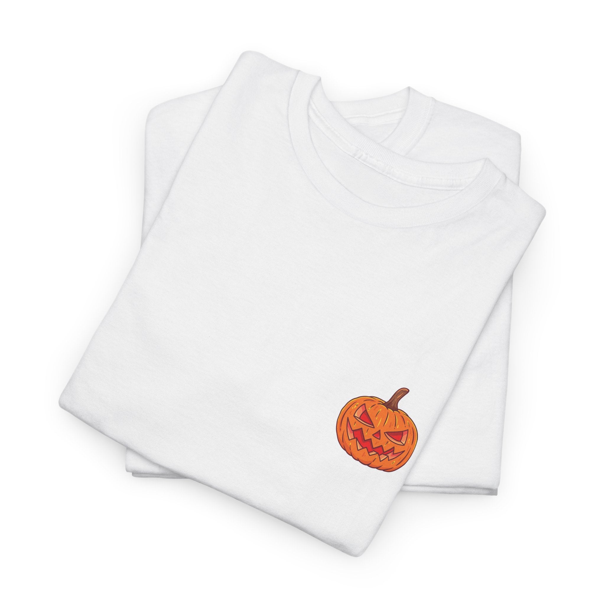 Spooky Pumpkin Unisex Heavy Cotton Tee