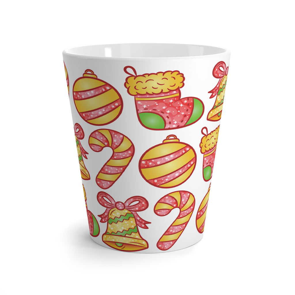 Christmas Pattern Latte Mug