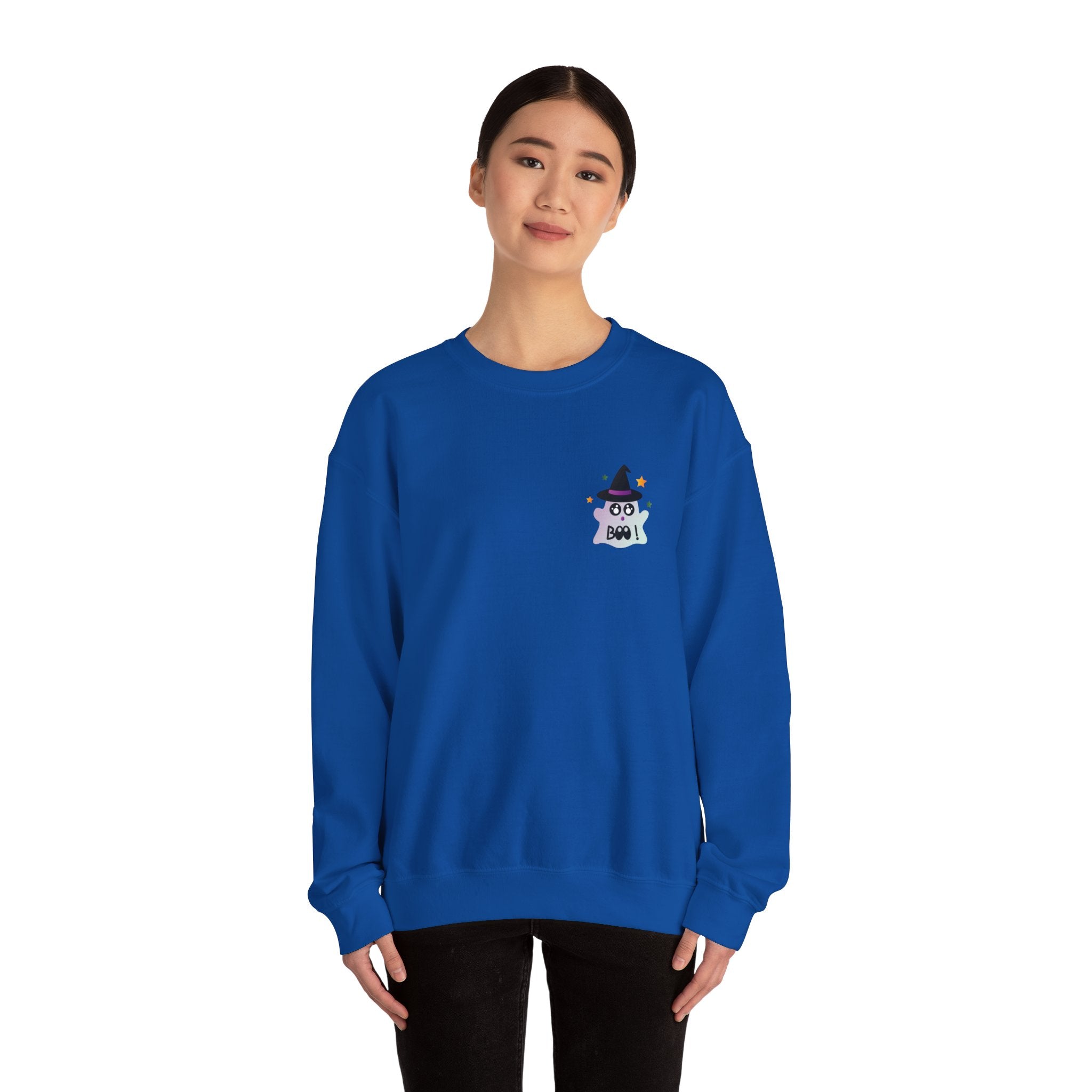 Little Ghost-Witch Unisex Heavy Blend™ Crewneck Sweatshirt