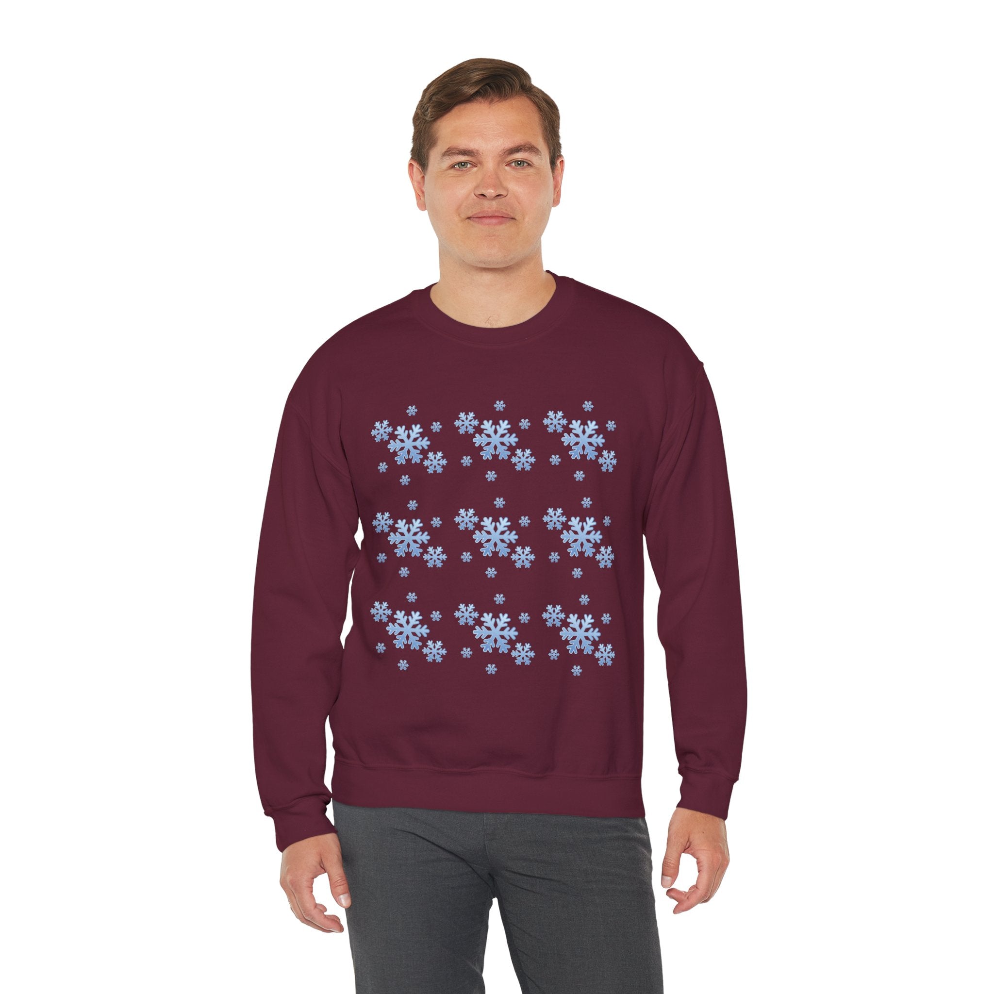 Snowflake Crewneck Sweatshirt
