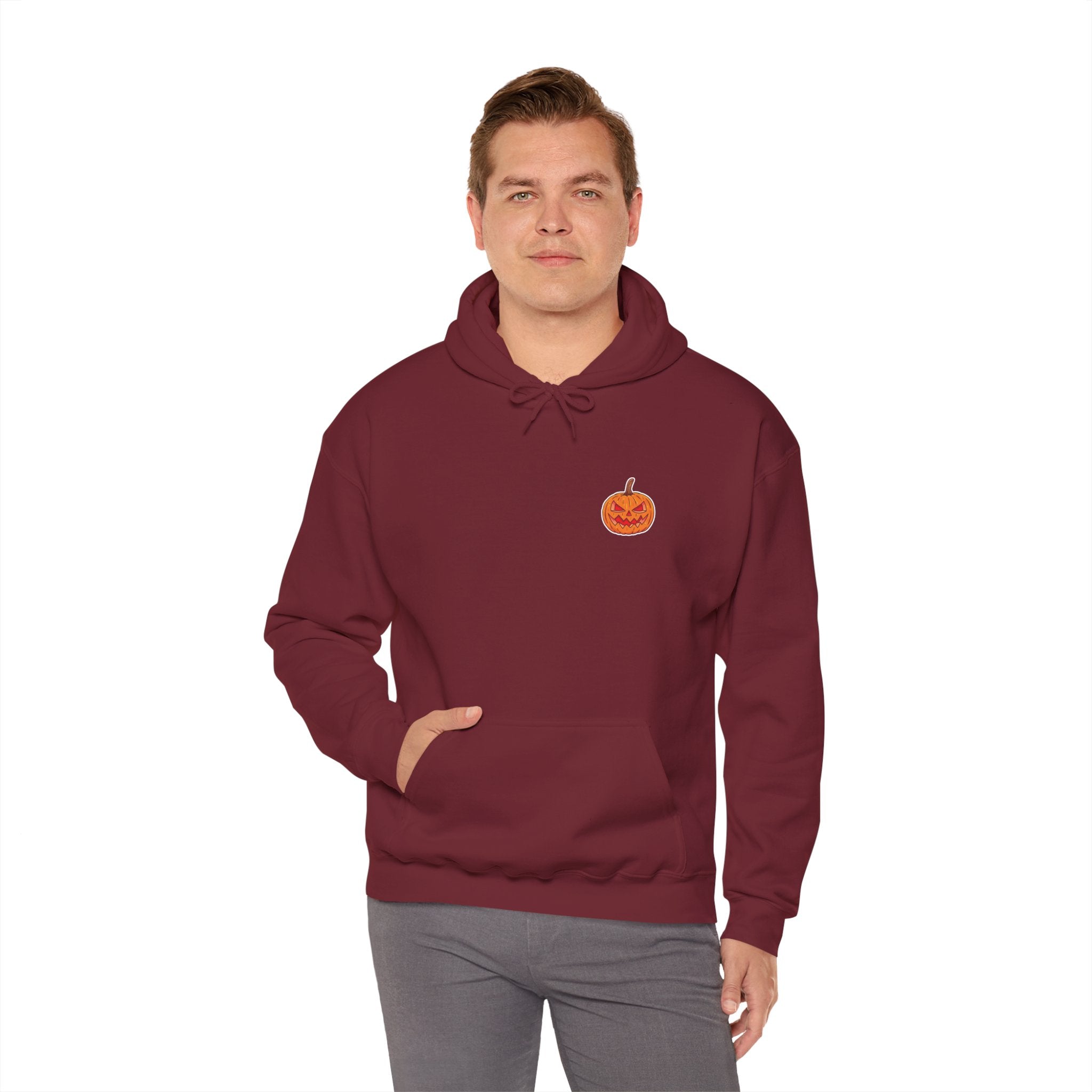 Spooky Pumpkin Unisex Heavy Blend™ Hooded Sweatshirt