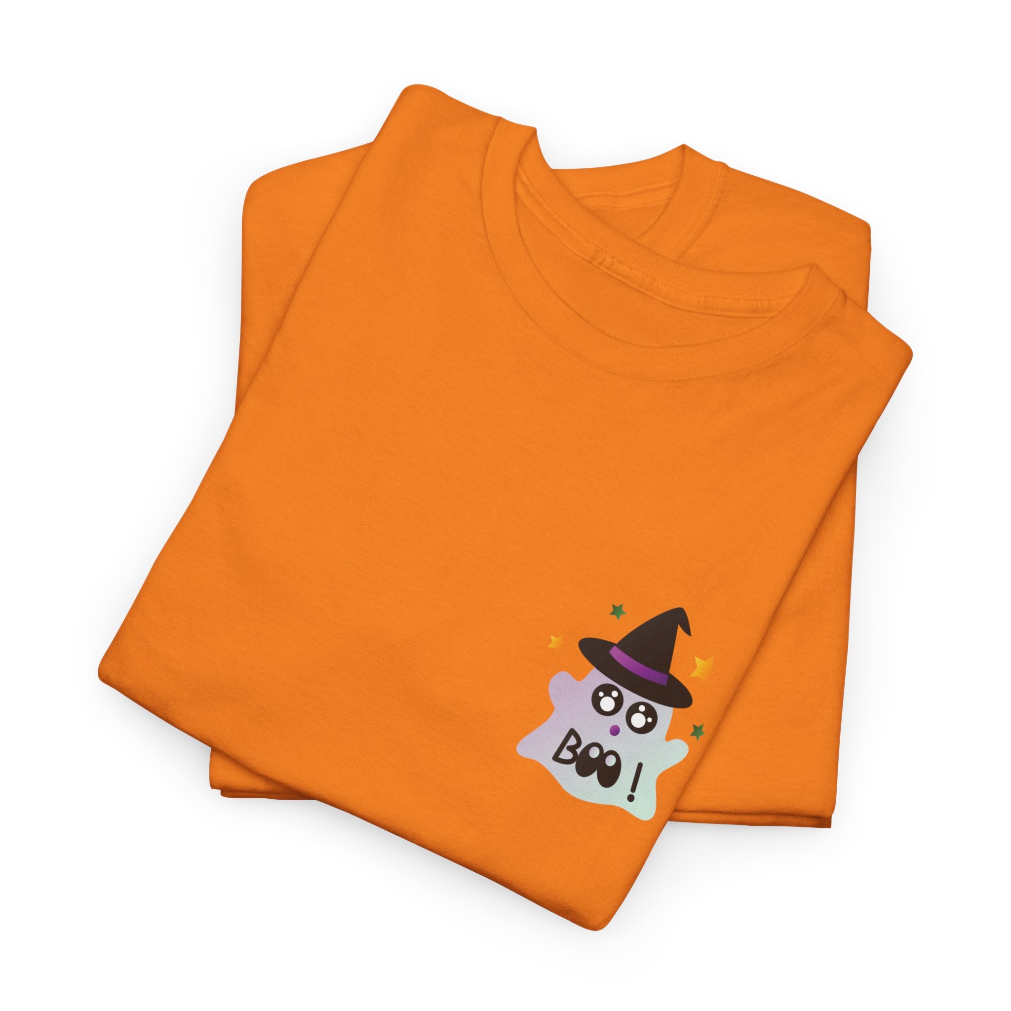 Little Ghost-Witch Unisex Heavy Cotton Tee