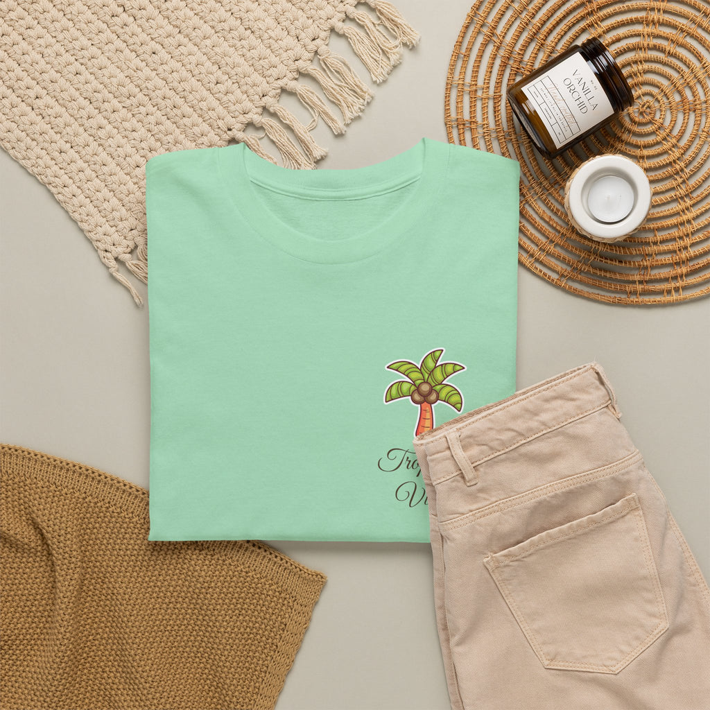 Tropicana Vibes T-Shirt — Tropical Palm Beach Graphic Tee