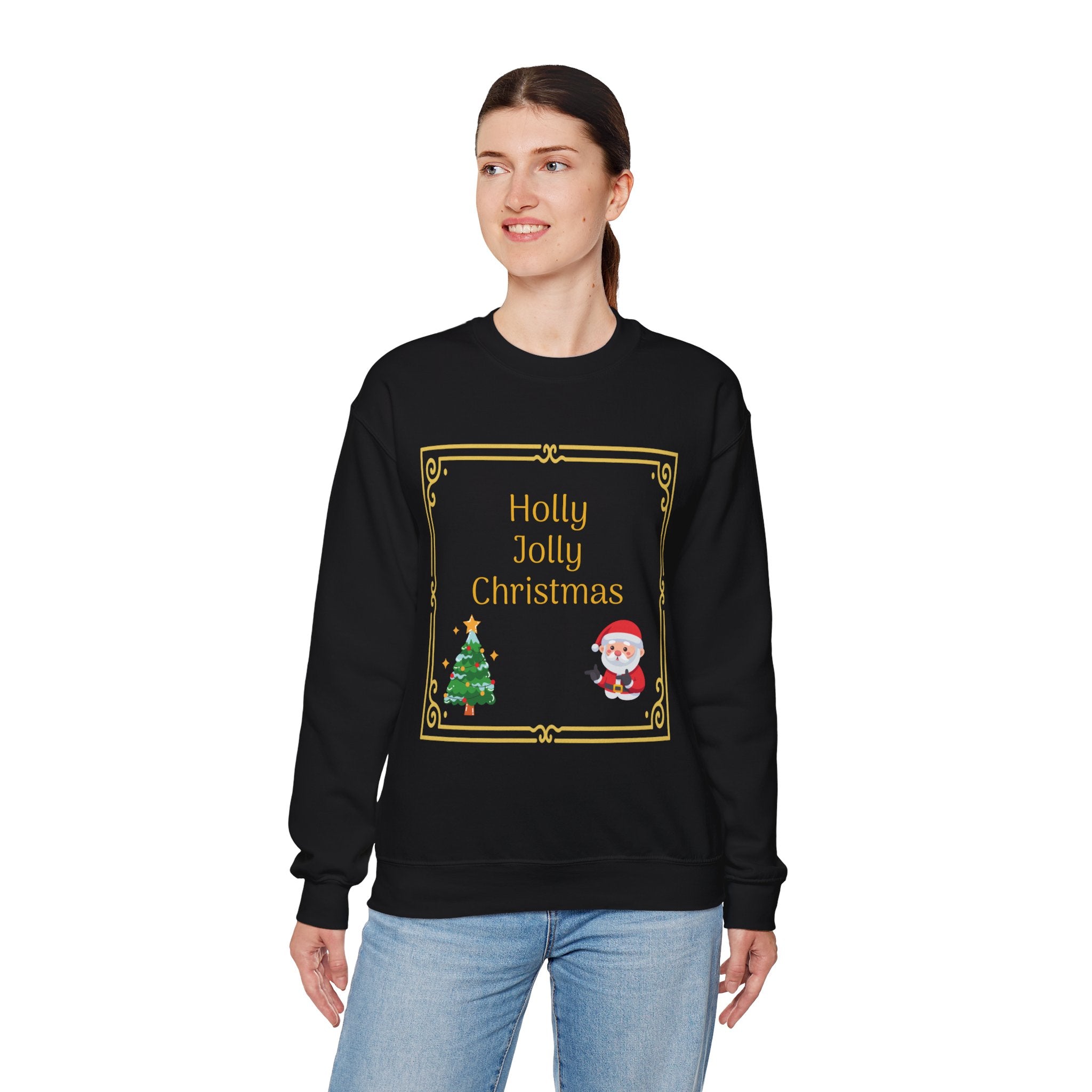 Holly Jolly Christmas Crewneck Sweatshirt