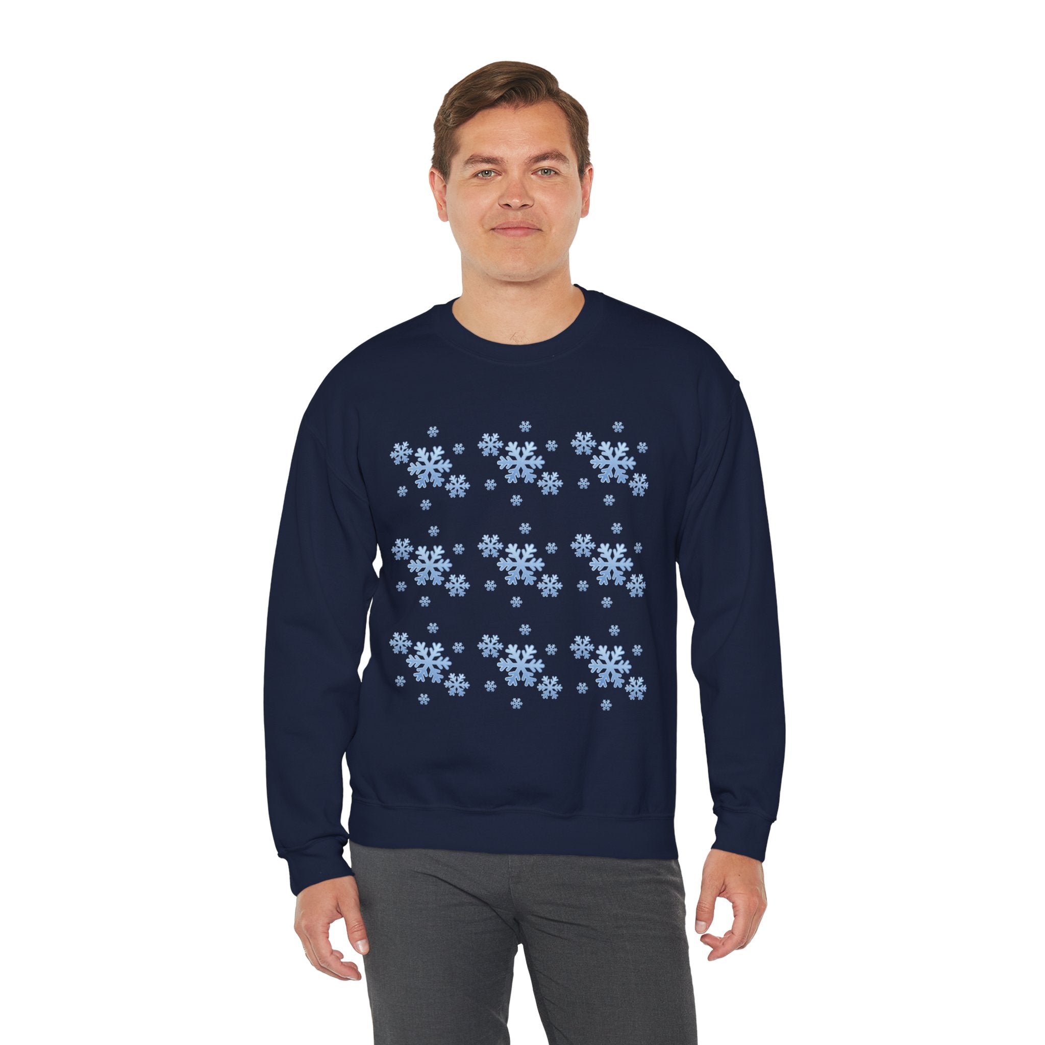 Snowflake Crewneck Sweatshirt