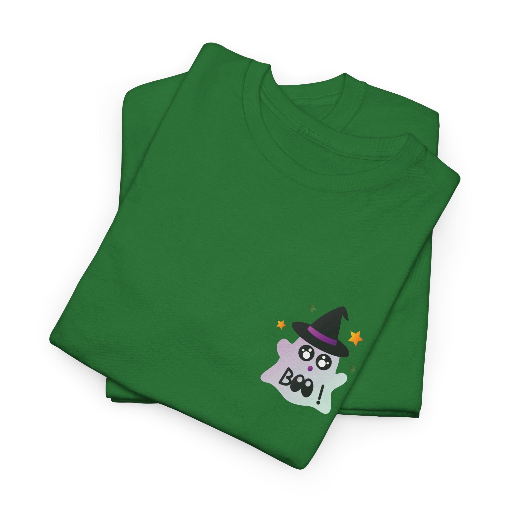 Little Ghost-Witch Unisex Heavy Cotton Tee