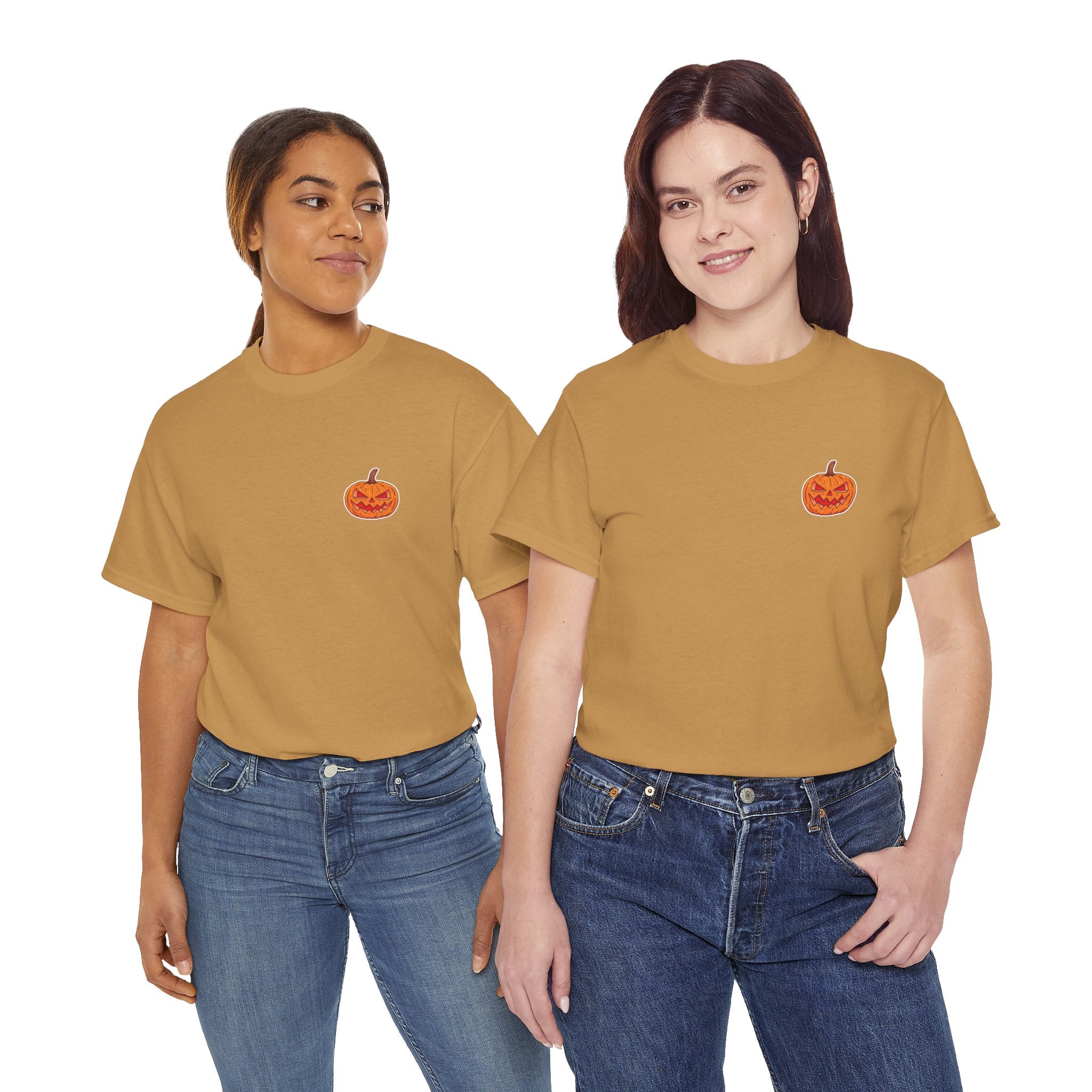 Spooky Pumpkin Unisex Heavy Cotton Tee