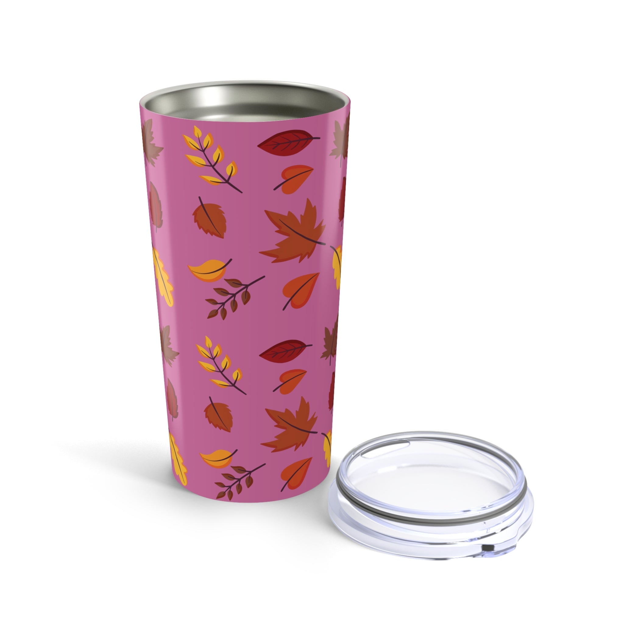 Autumn Leaves Tumbler Magenta