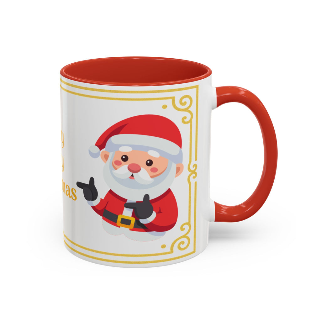 Holly Jolly Christmas Accent Coffee Mug (11/15oz)