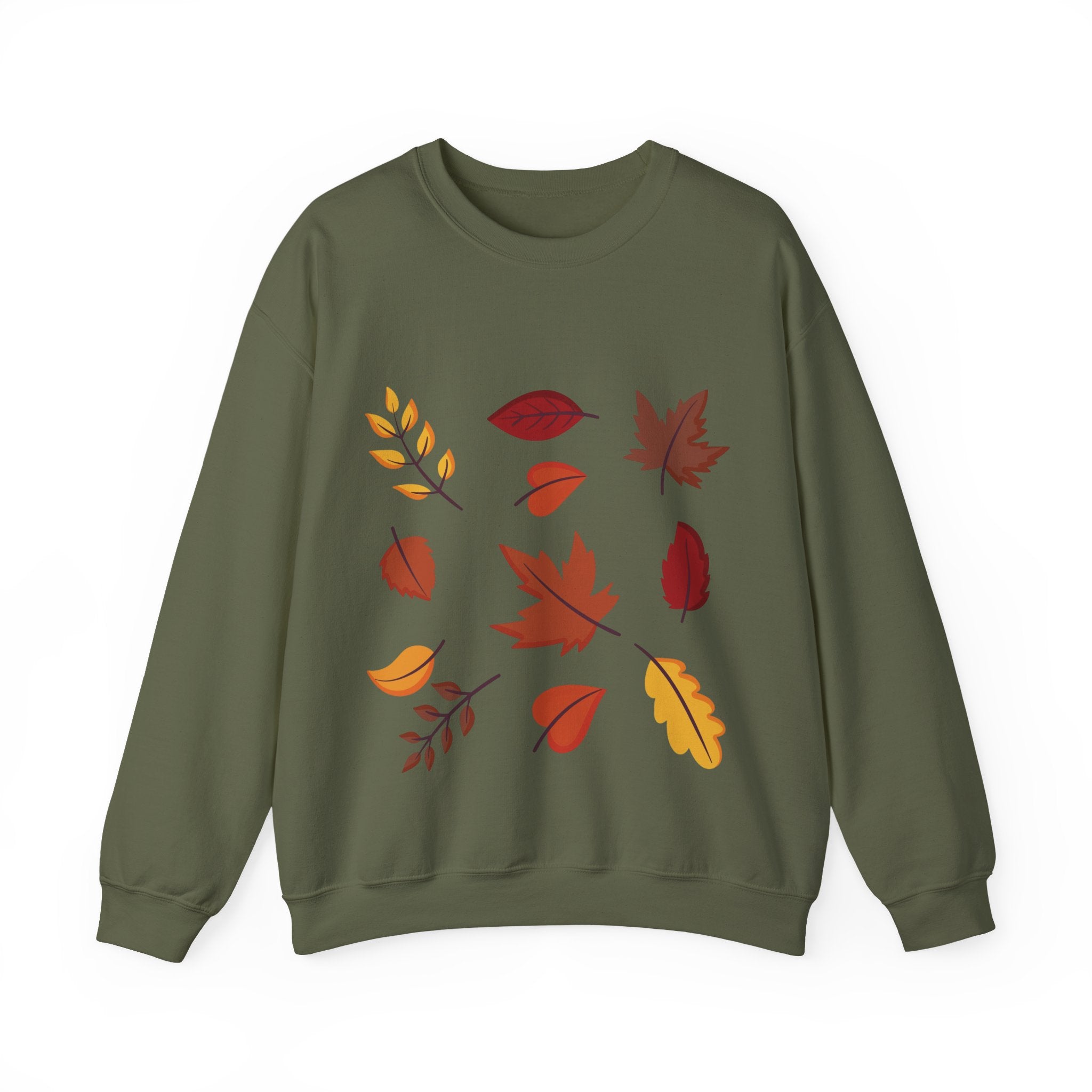 Autumn Leaves Unisex Heavy Blend™ Crewneck Sweatshirt