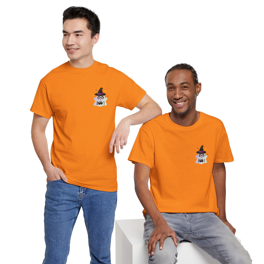 Little Ghost-Witch Unisex Heavy Cotton Tee