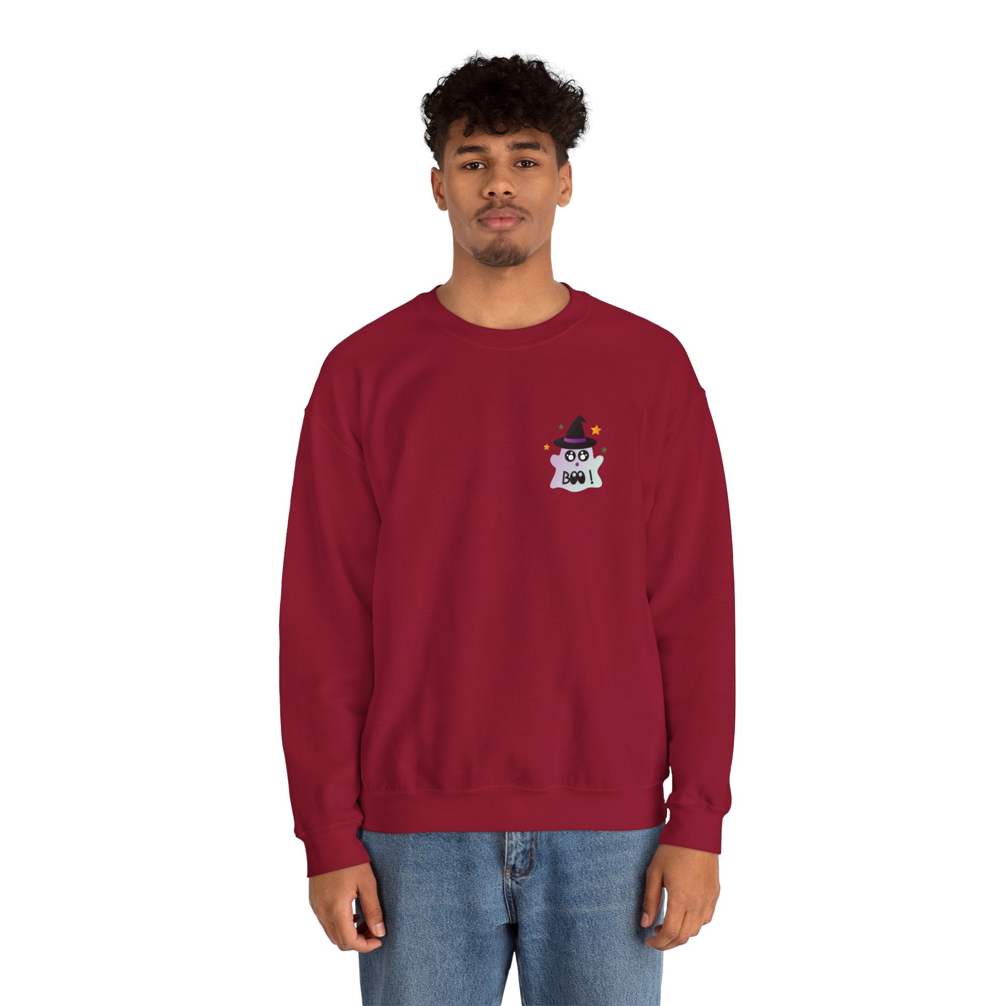 Little Ghost-Witch Unisex Heavy Blend™ Crewneck Sweatshirt