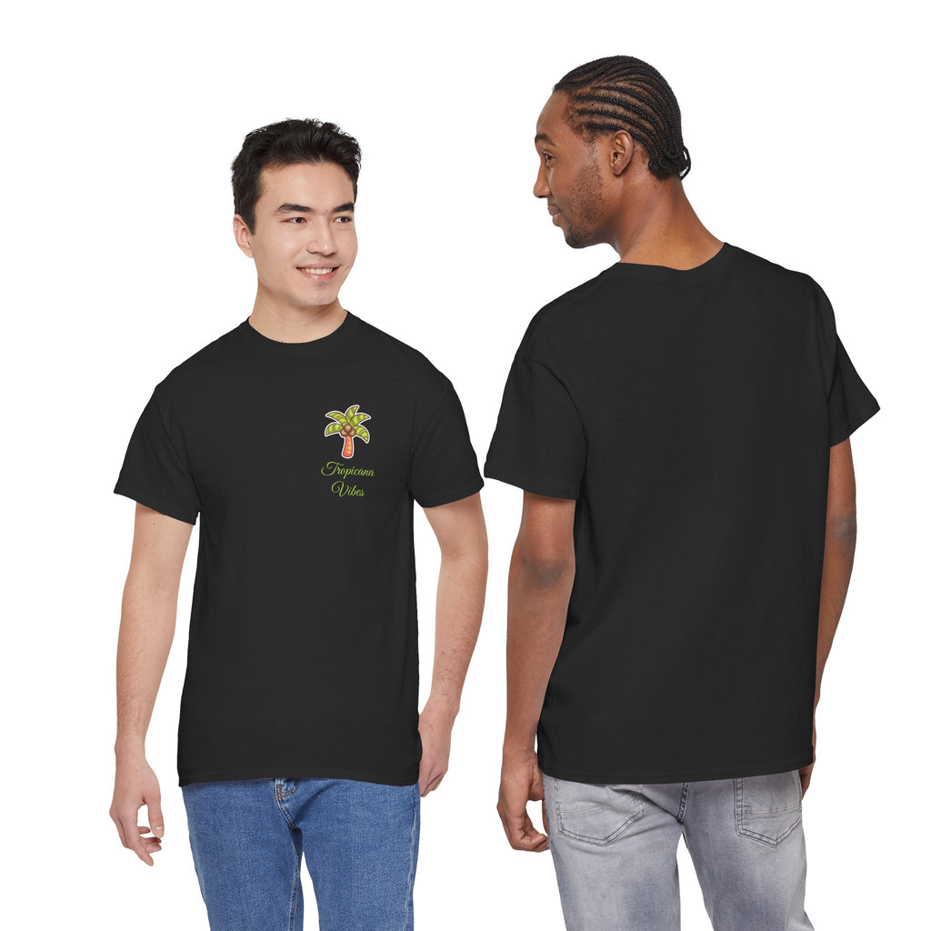 Tropicana Vibes T-Shirt — Tropical Palm Beach Graphic Tee