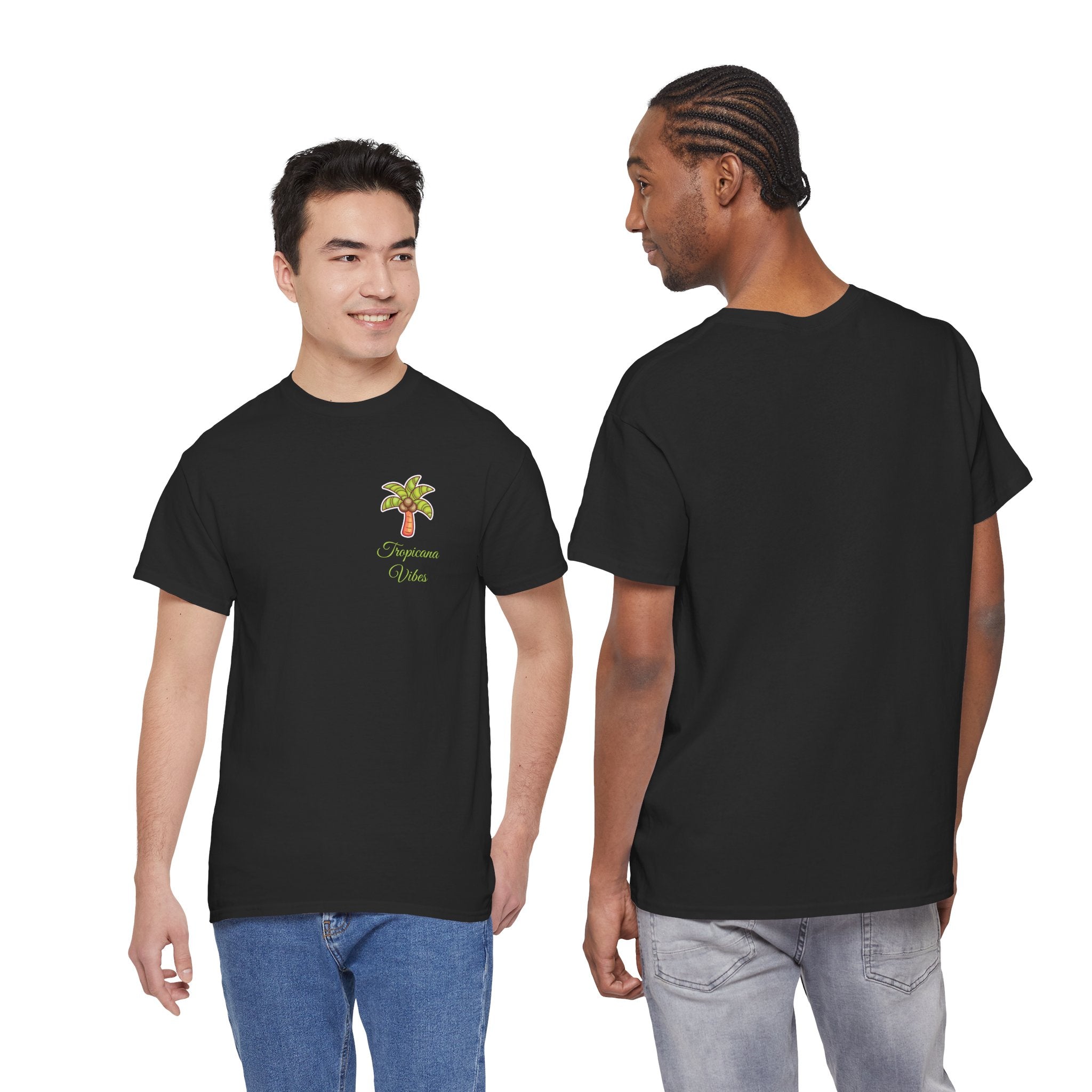 Tropicana Vibes T-Shirt — Tropical Palm Beach Graphic Tee