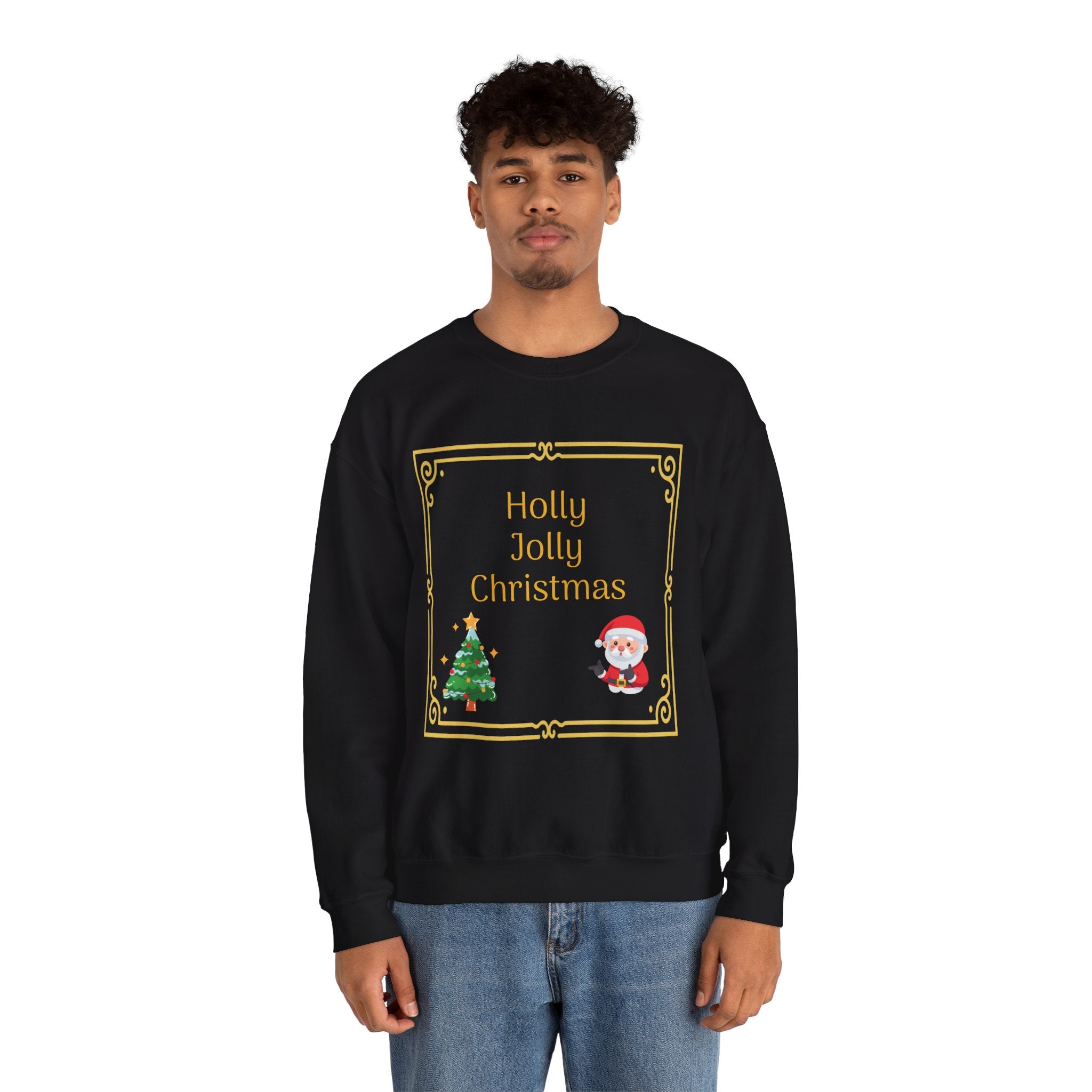 Holly Jolly Christmas Crewneck Sweatshirt
