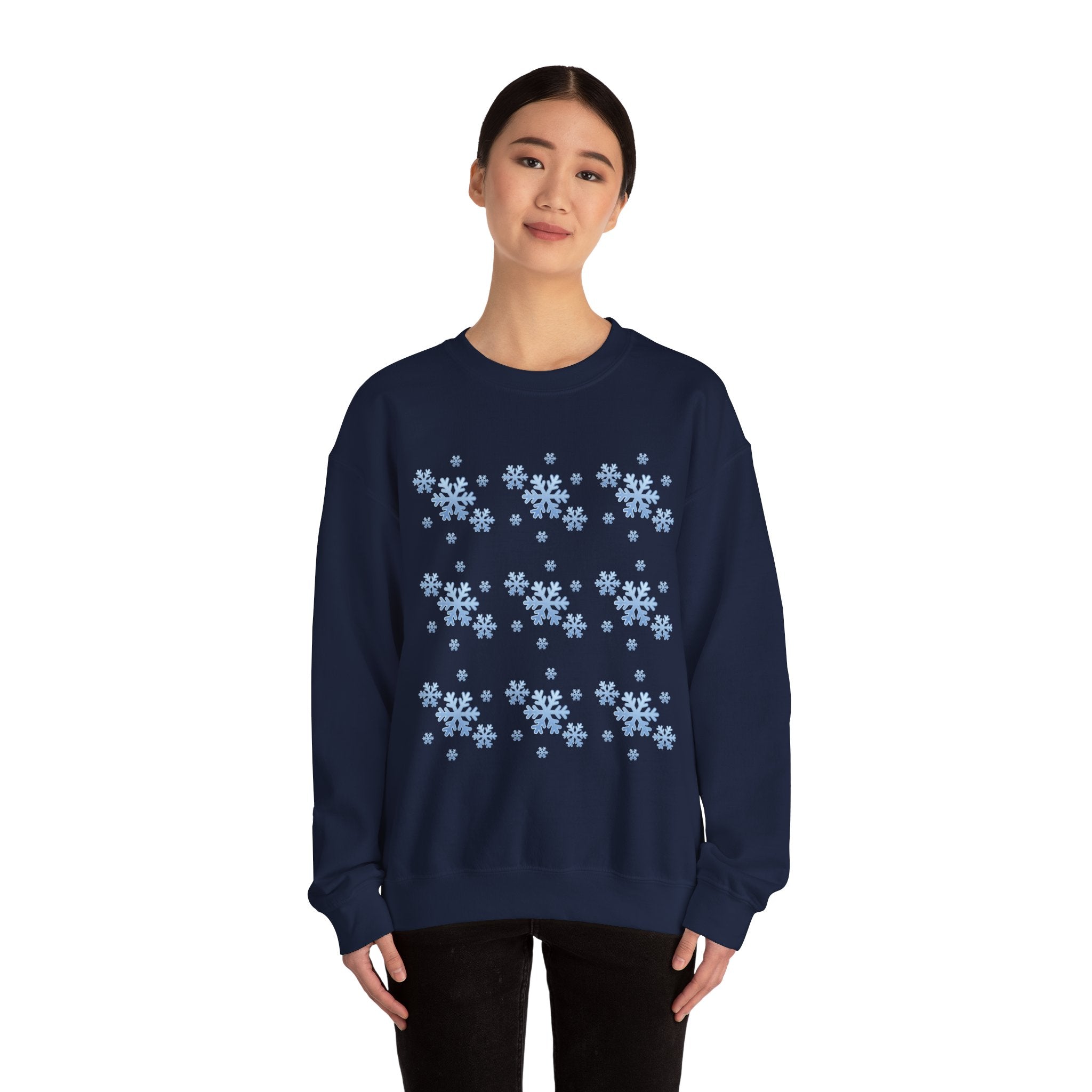 Snowflake Crewneck Sweatshirt