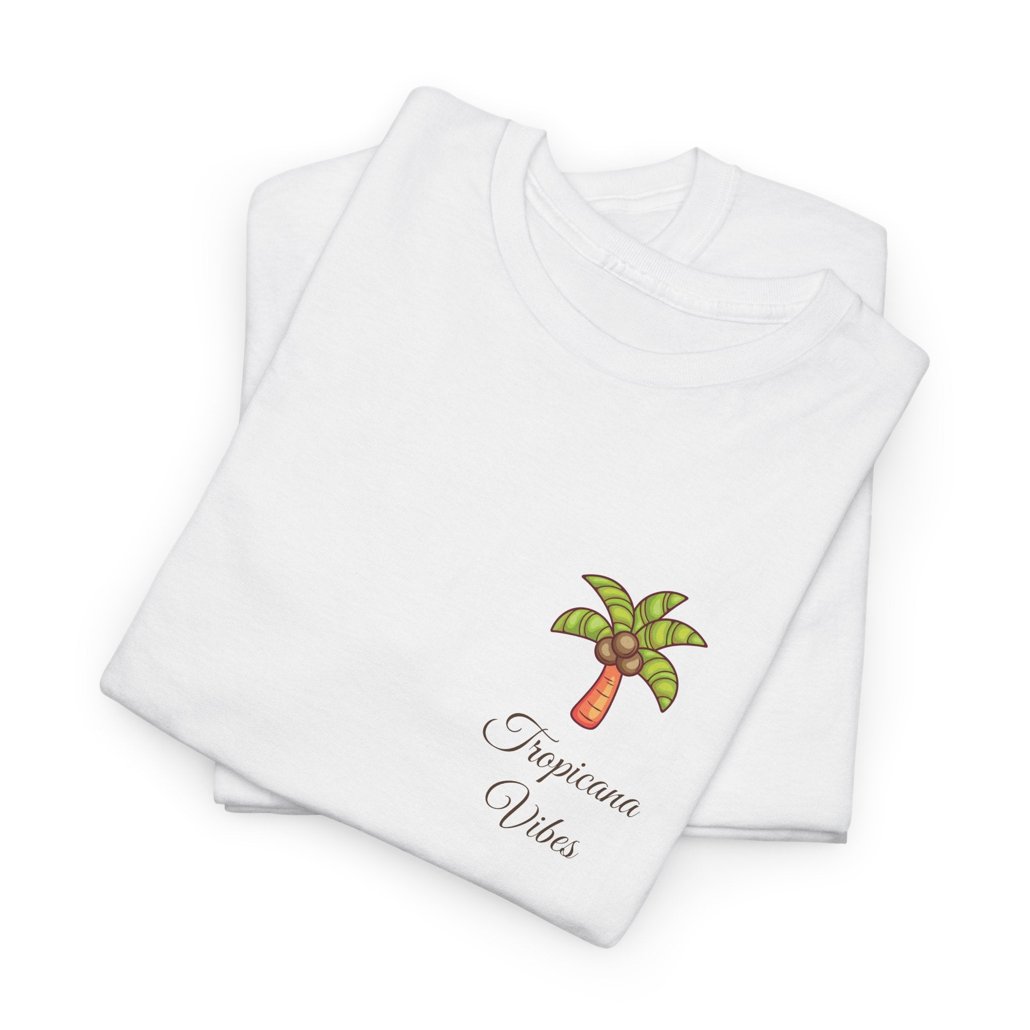 Tropicana Vibes T-Shirt — Tropical Palm Beach Graphic Tee