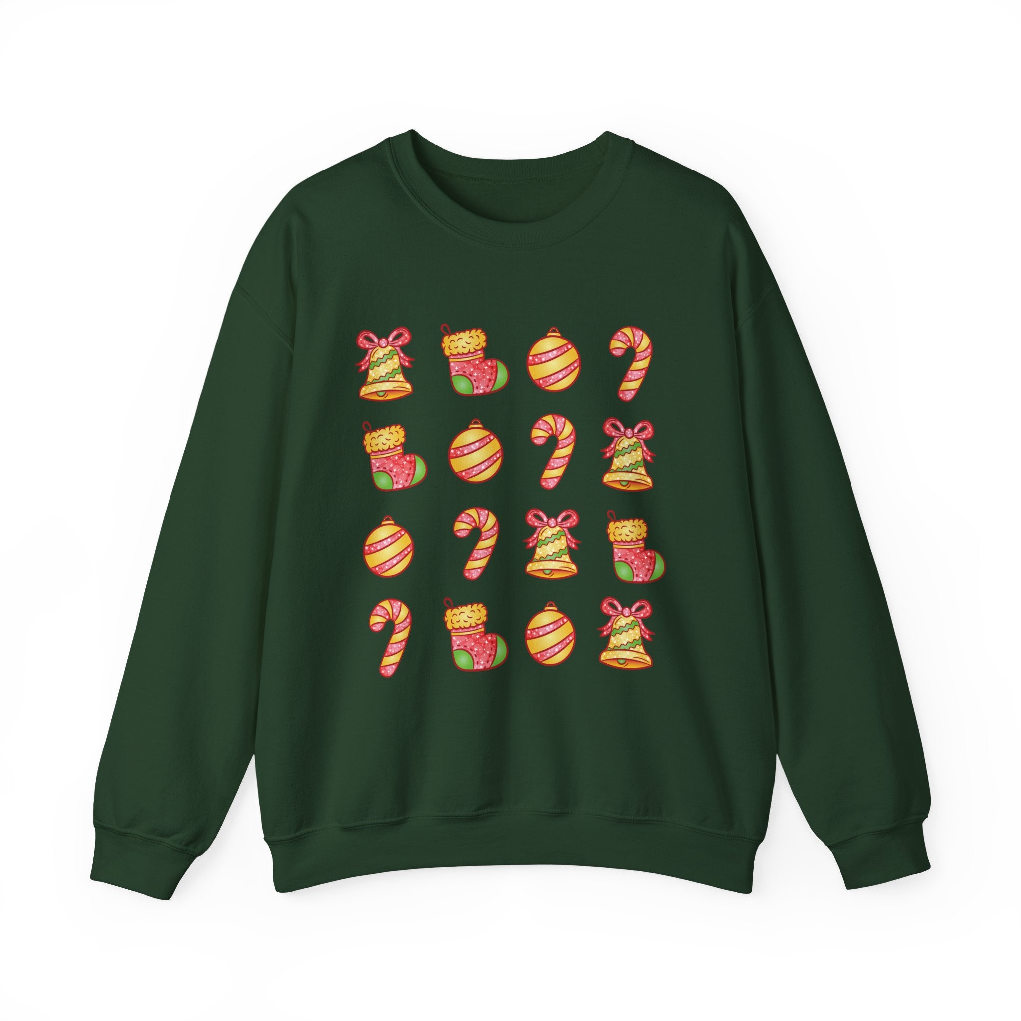 Christmas Pattern Crewneck Sweatshirt