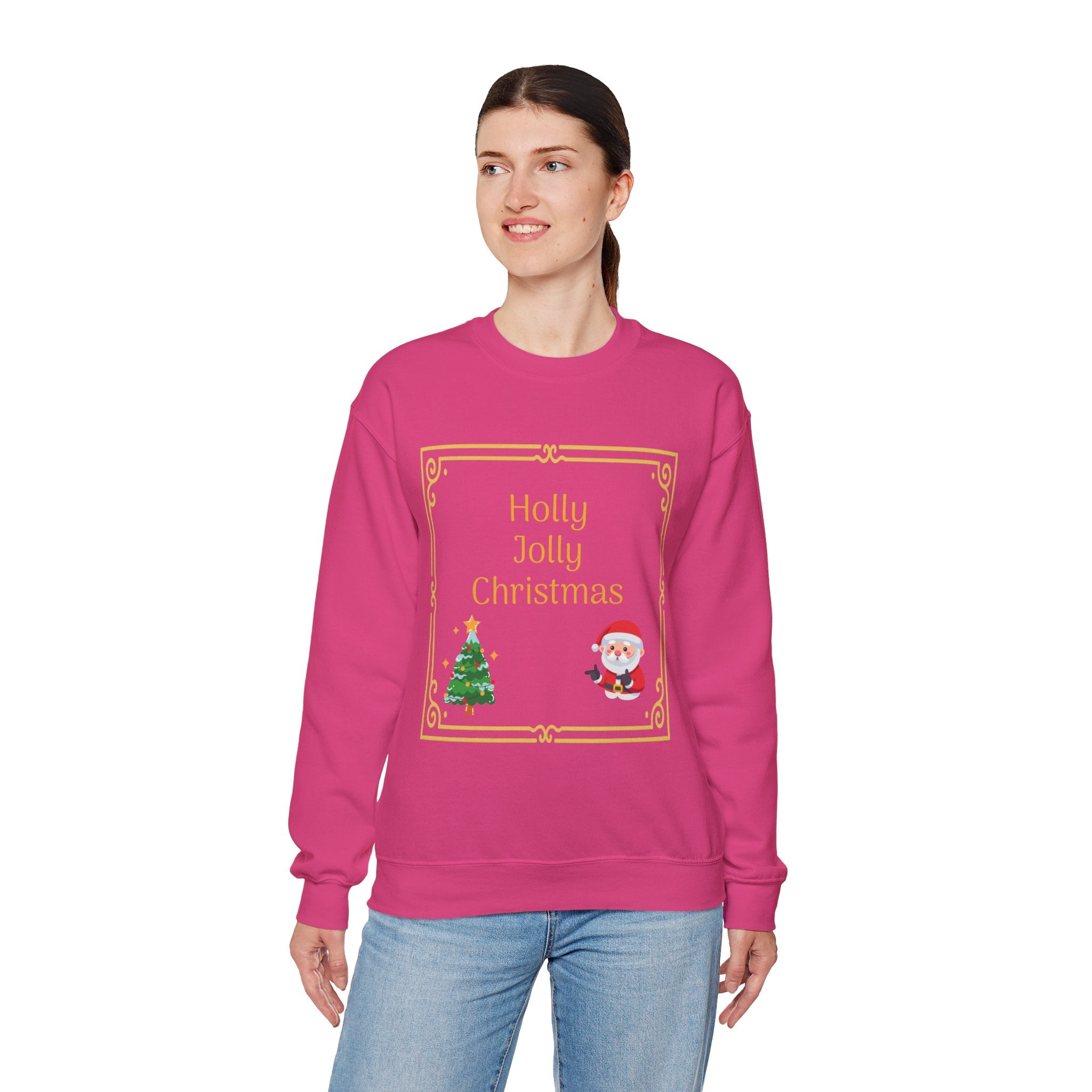 Holly Jolly Christmas Crewneck Sweatshirt