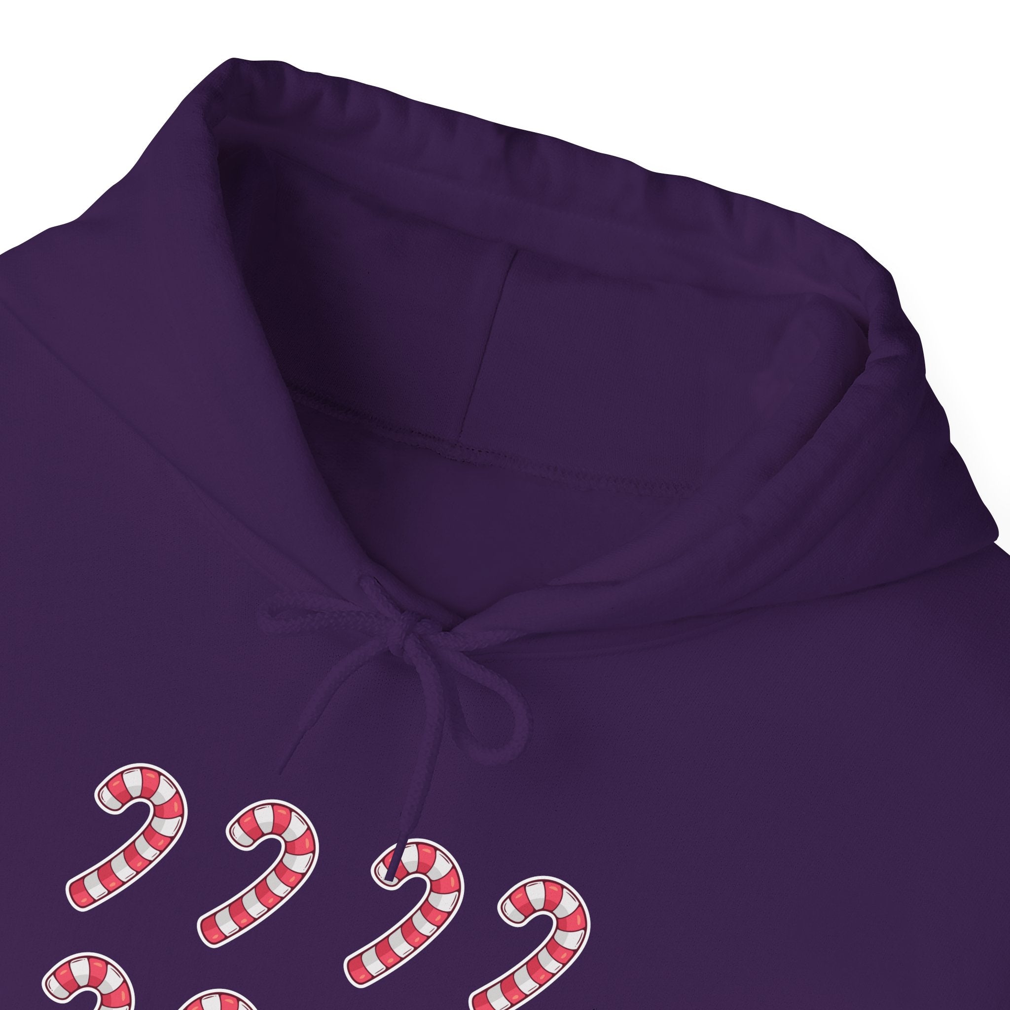 Candy Cane Pattern Hoodie